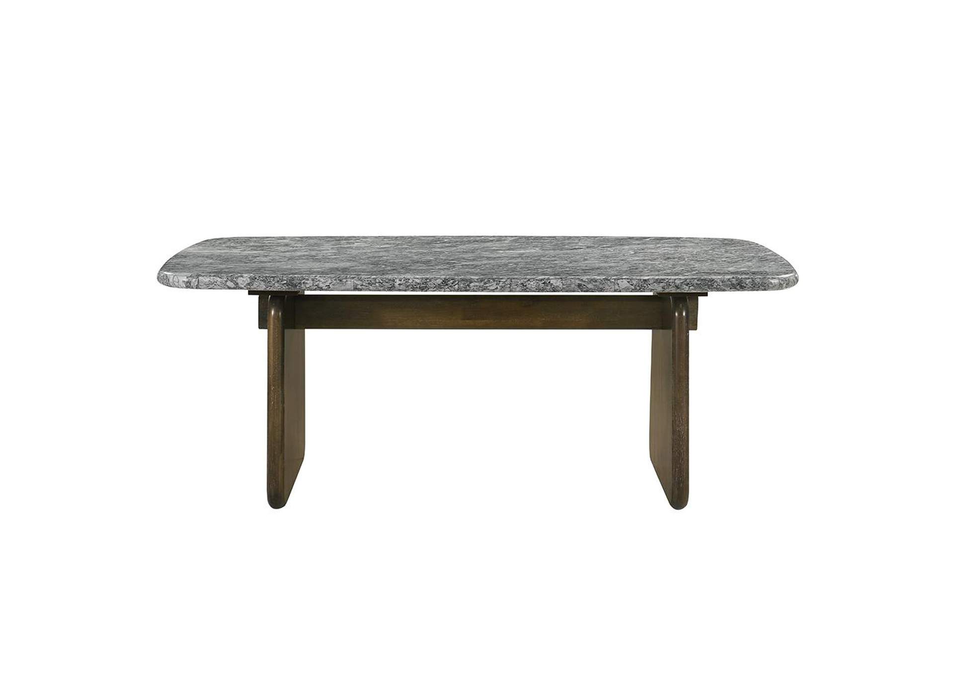 Dillon Dining Table with Natural Marble Top image 4
