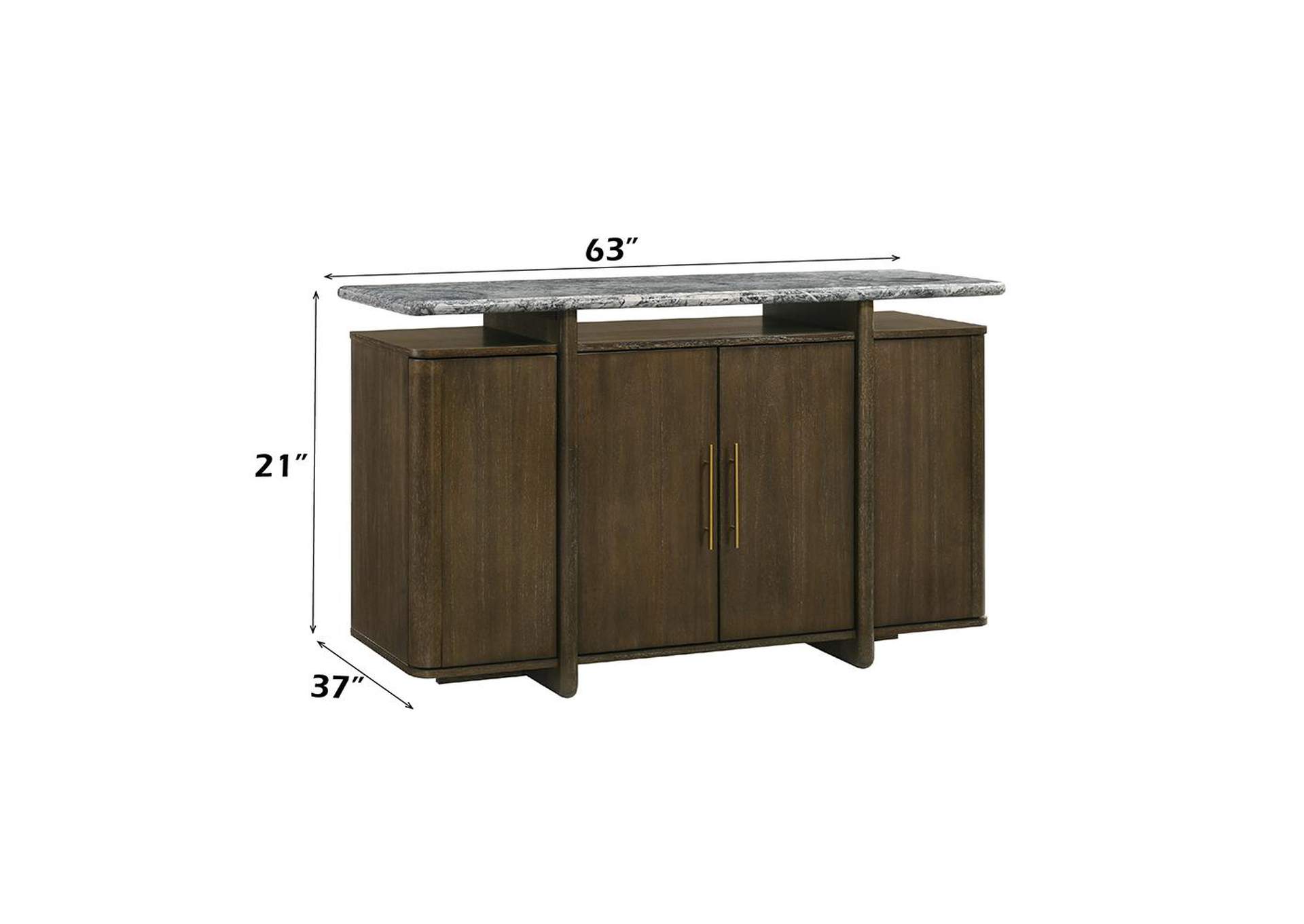 Dillon Server with Marble Top image 8