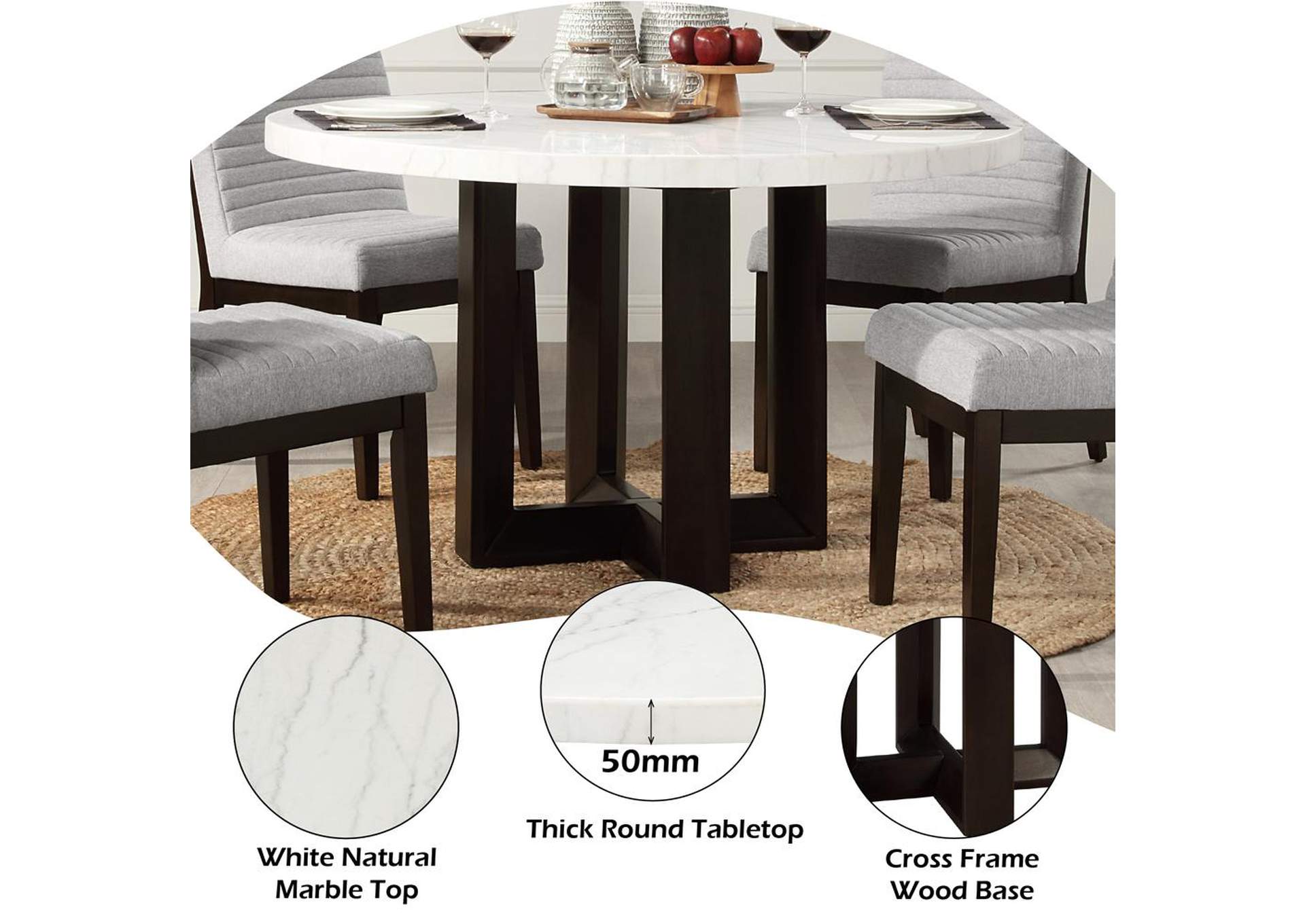 Edwyn Round Dining Table image 9