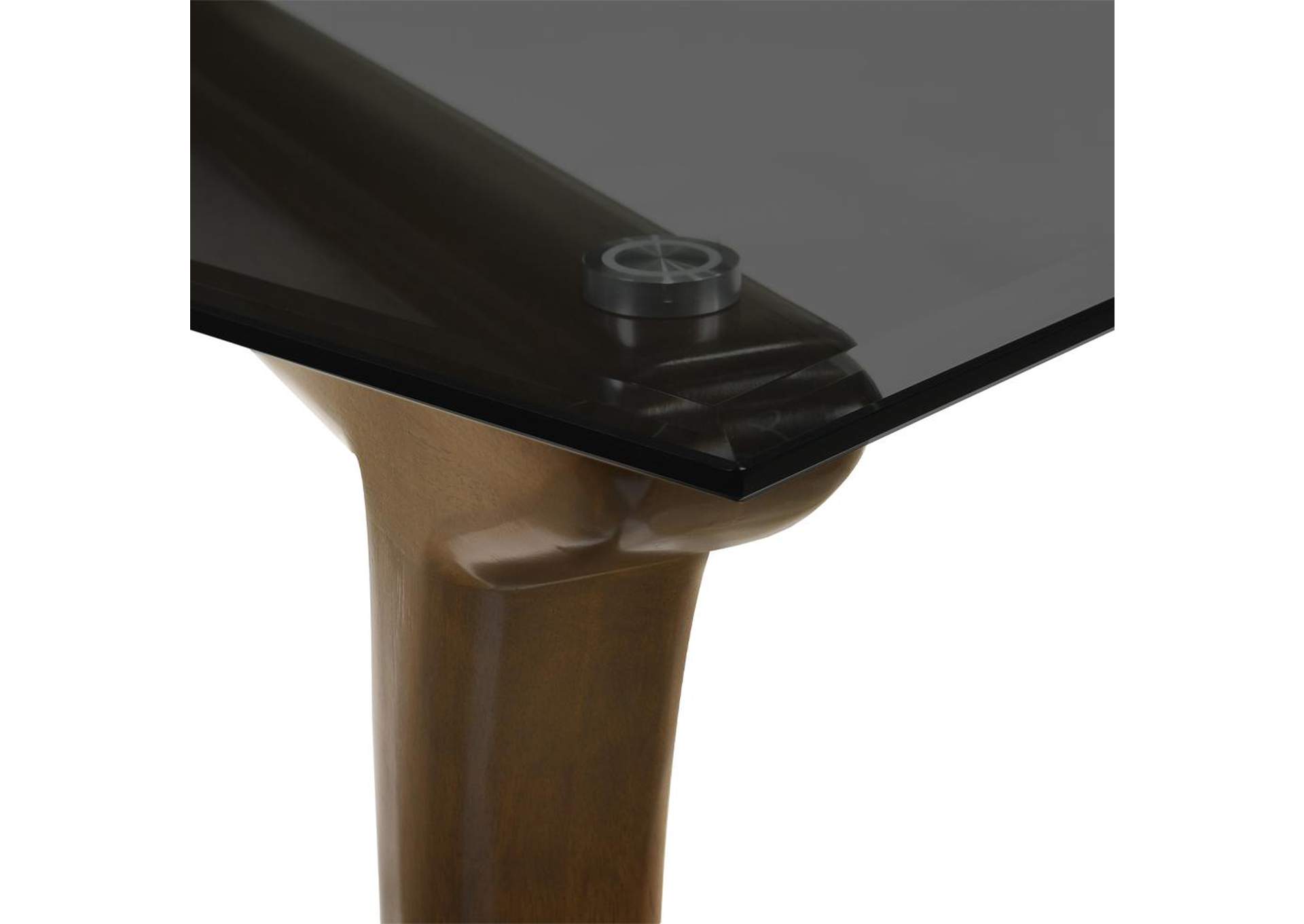 Danzel Dining Table with Glasss Top image 7