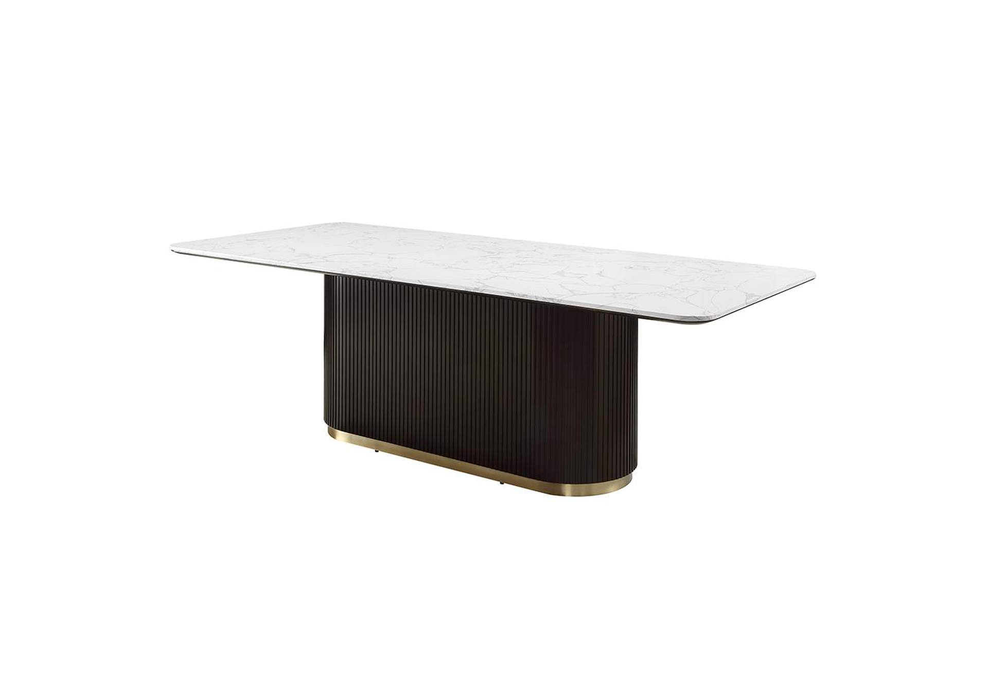 Clayten Dining Table with Marble Top image 4