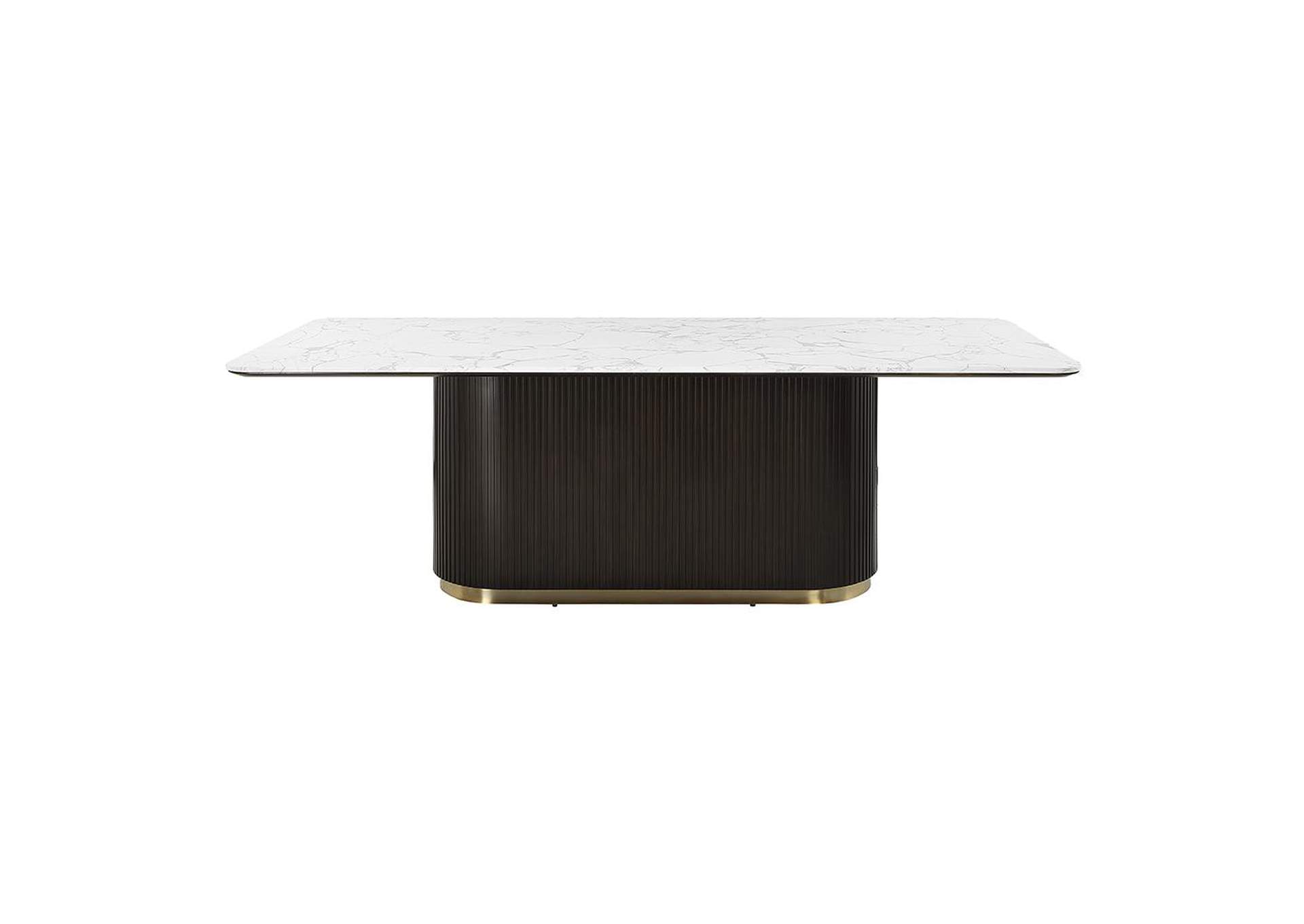 Clayten Dining Table with Marble Top image 5