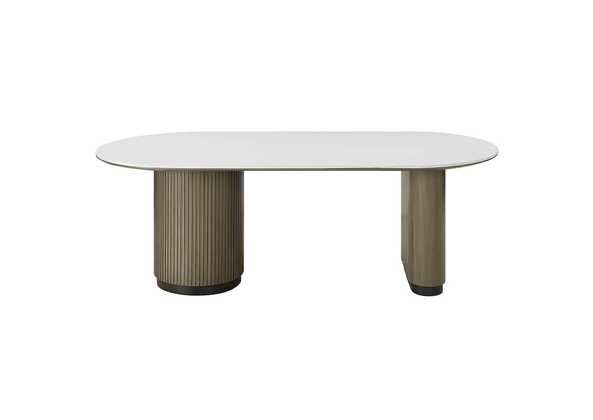 Clayten Dining Table with Engineered Top image 4