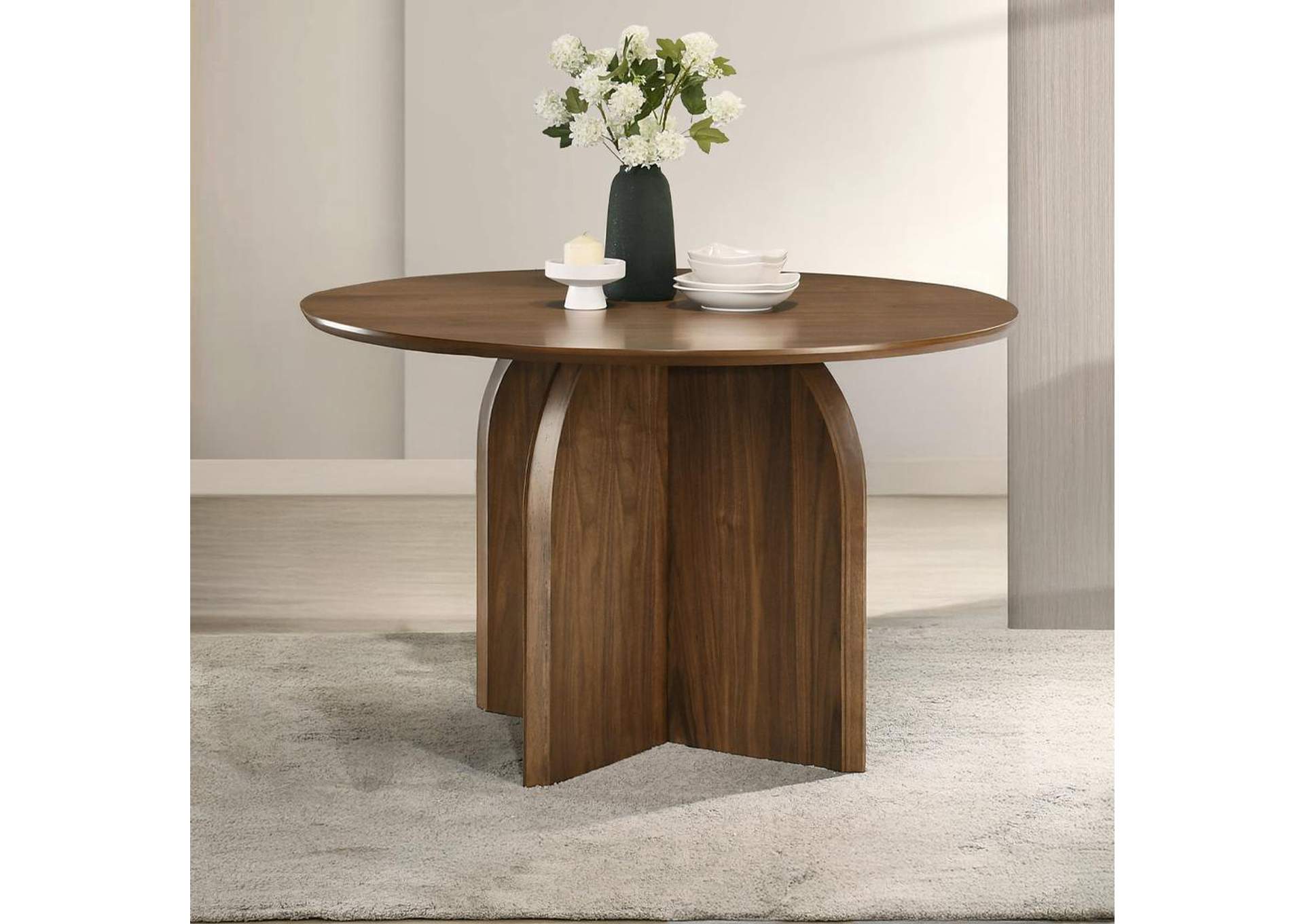 Delmon Round Dining Table image 1