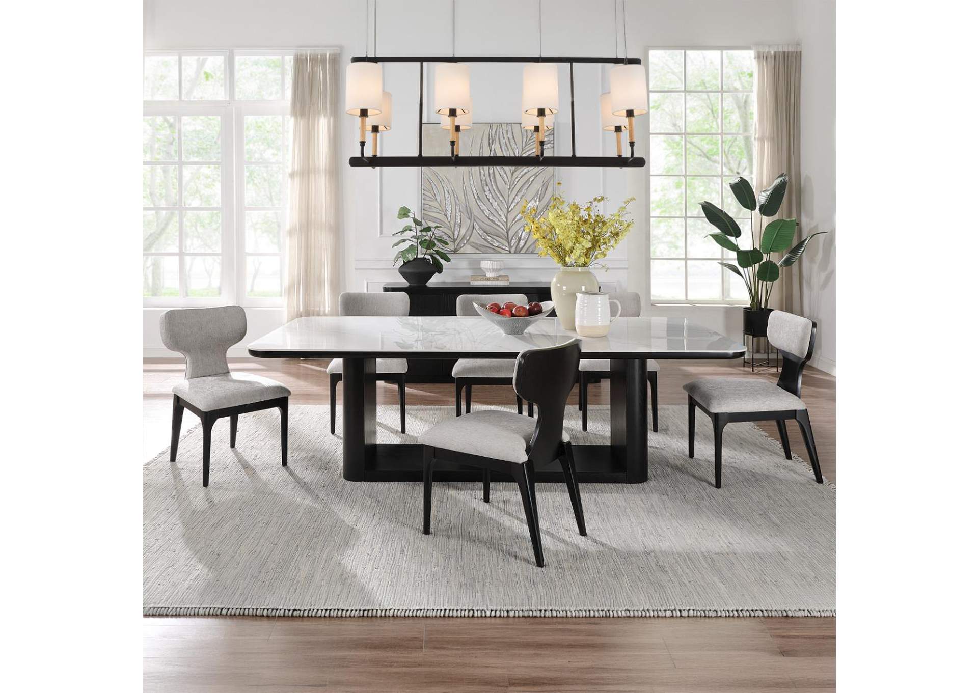 Koen Dining Table with Ceramic Top image 3