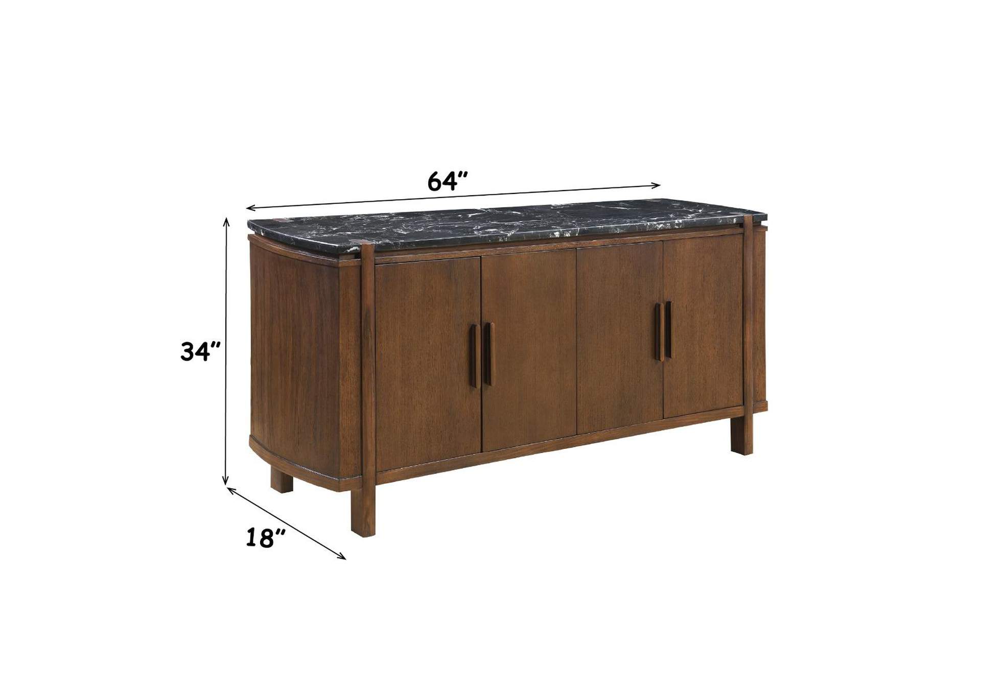 Estella Server with Marble Top image 11