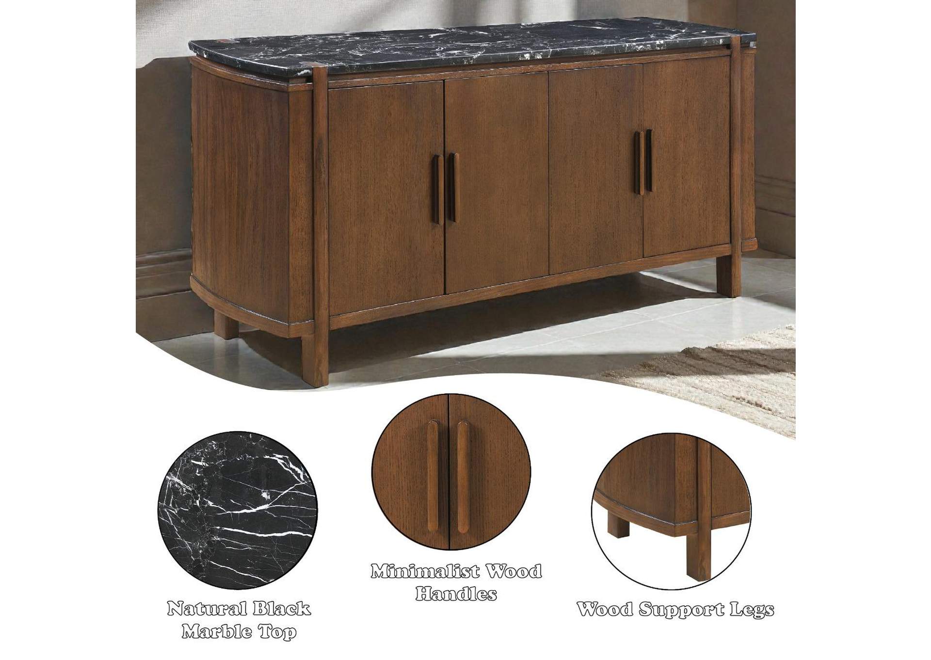 Estella Server with Marble Top image 12