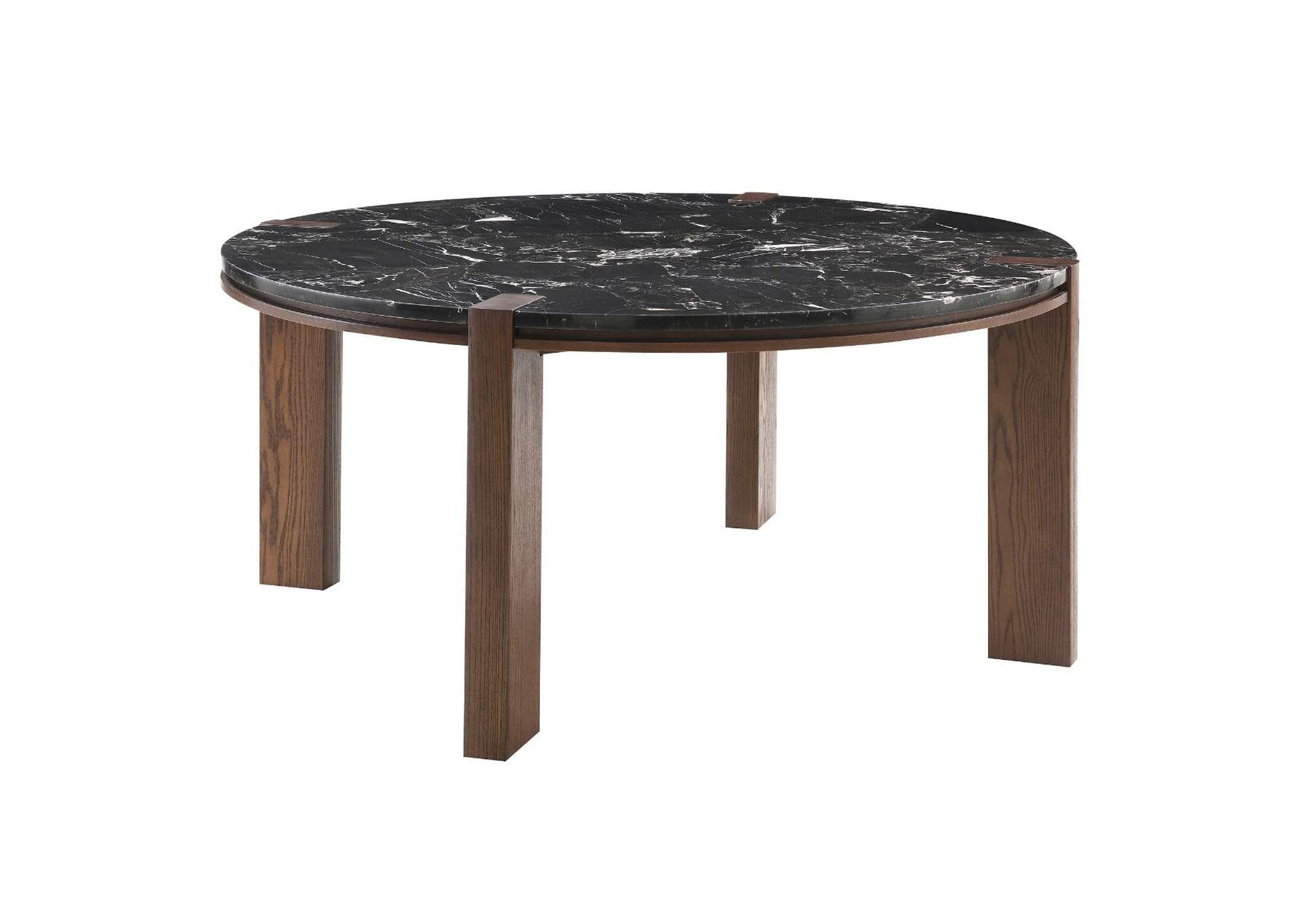 Estella Round Dining Table with Marble Top image 4
