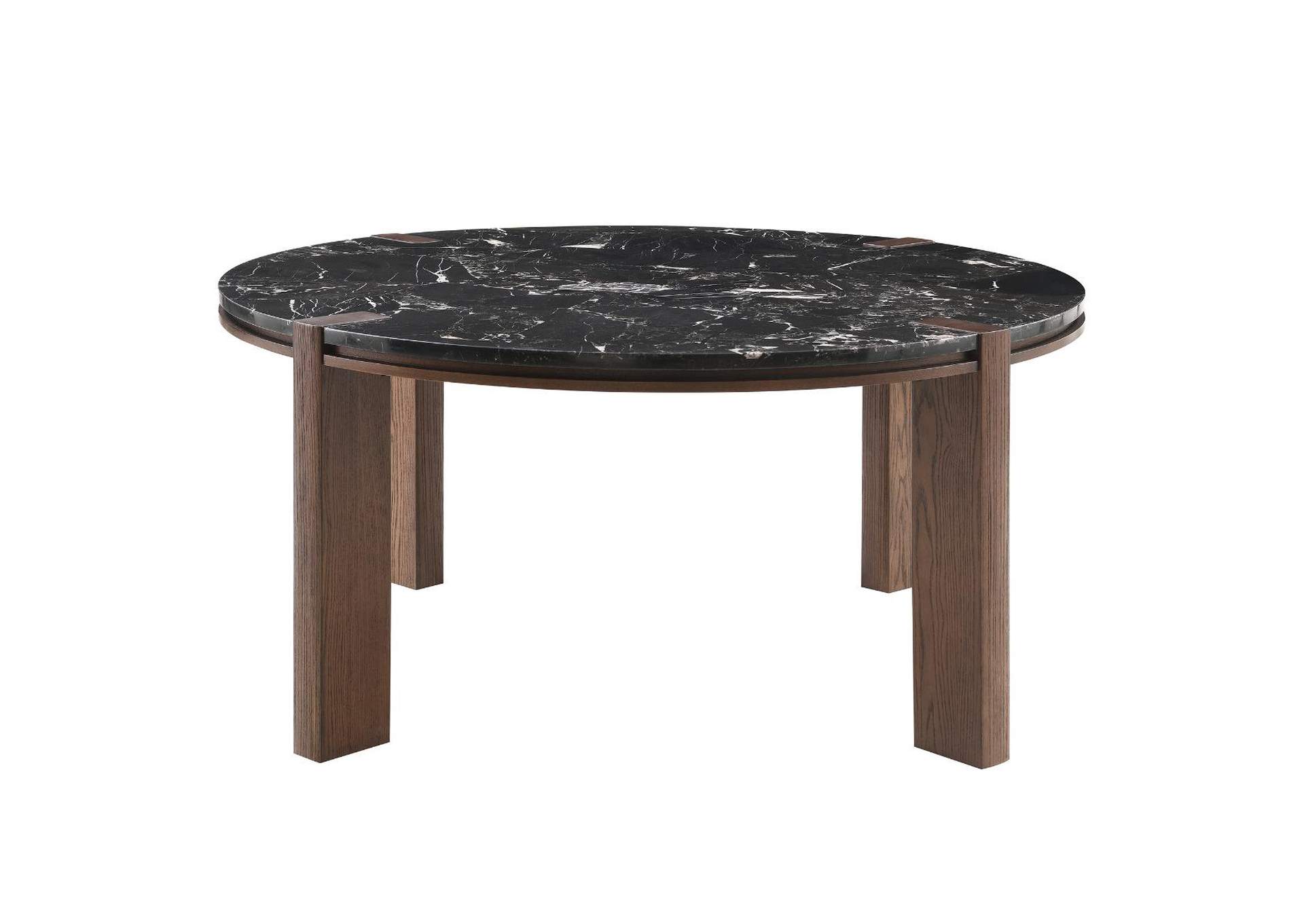 Estella Round Dining Table with Marble Top image 5