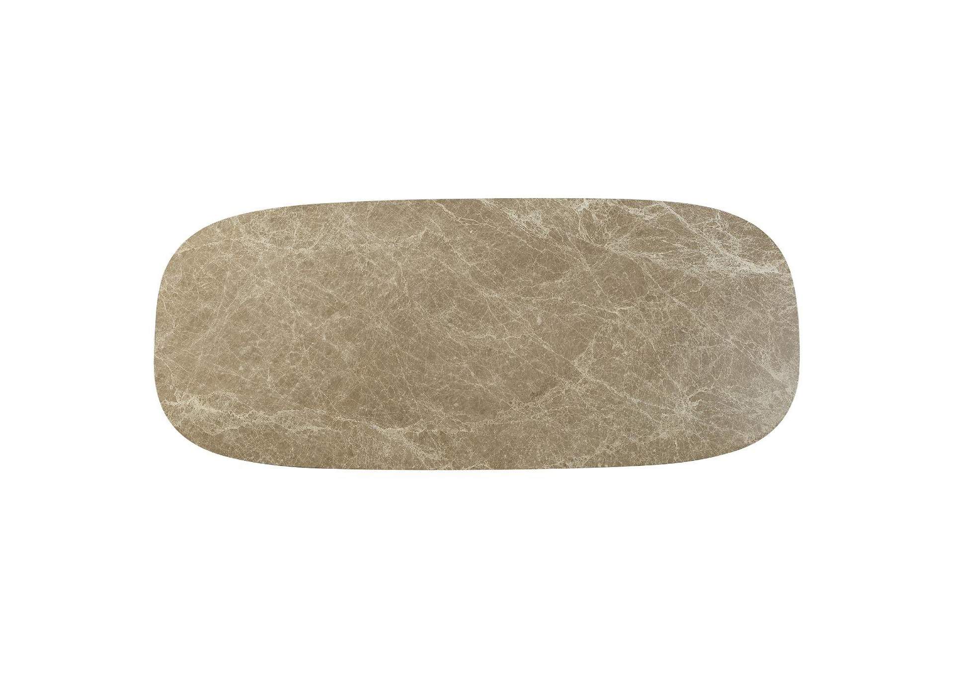 Clayten Dining Table with Natural Marble Top image 6