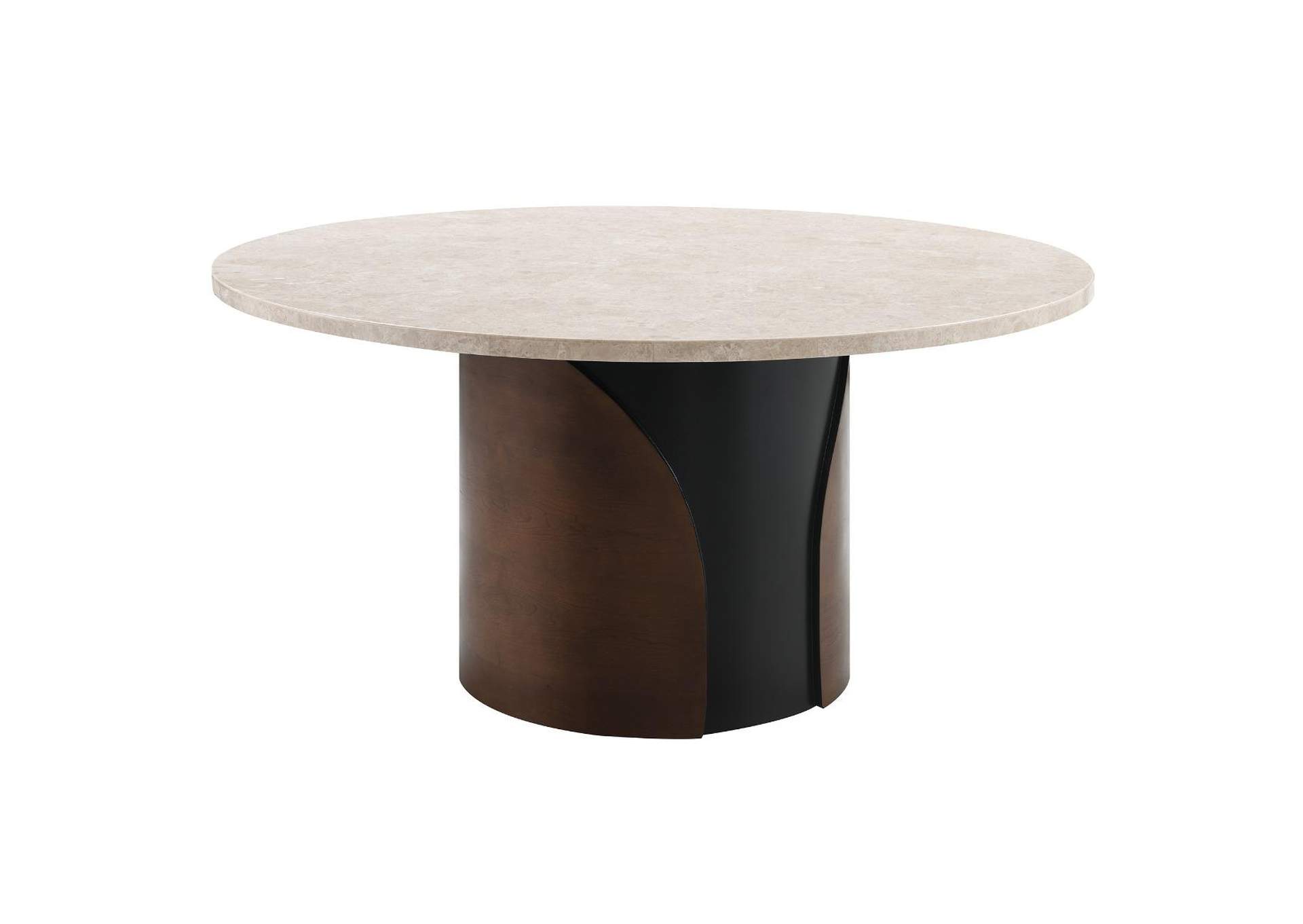 Rufina Round Dining Table with Marble Top image 3