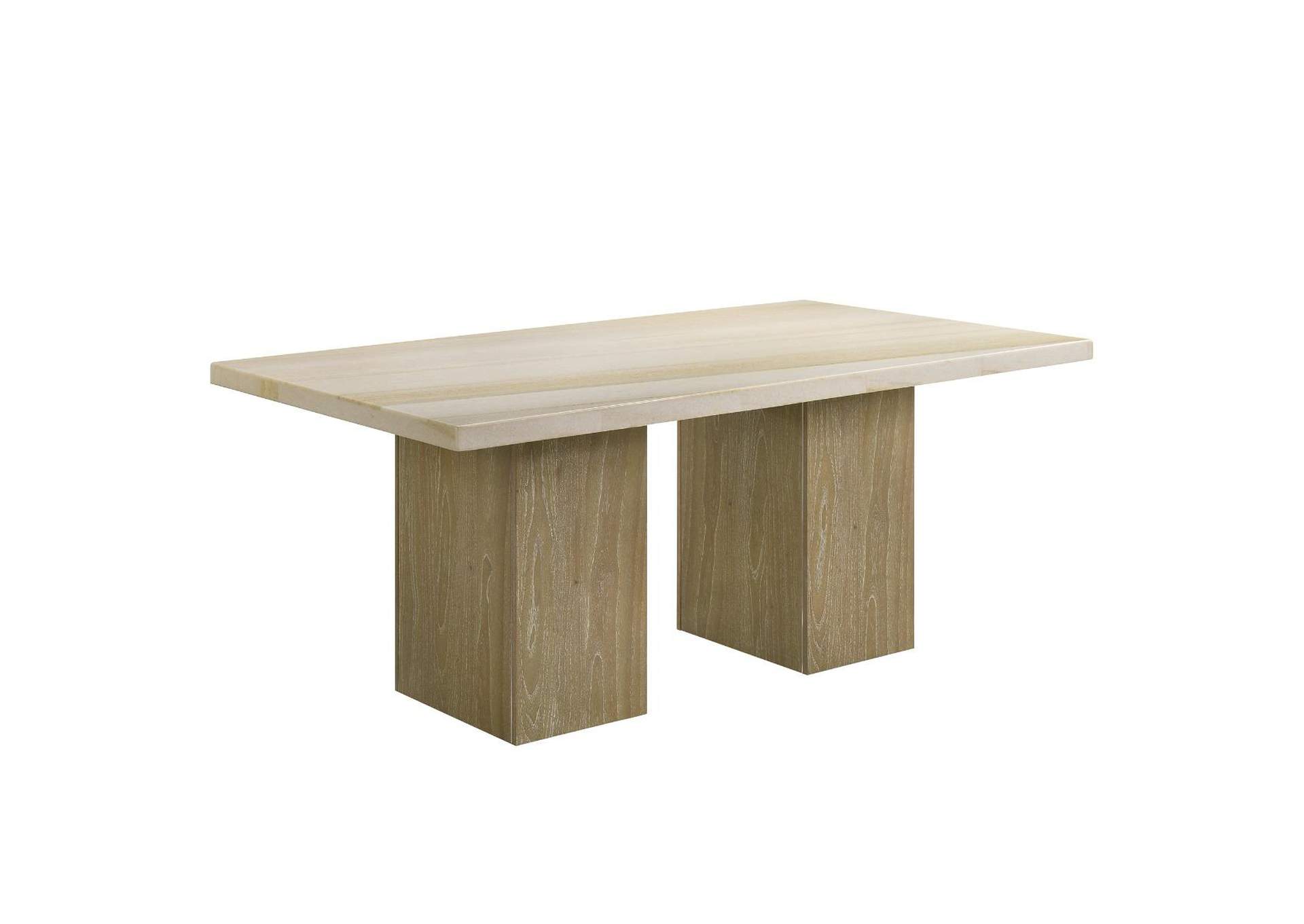 Olinda Dining Table with Natrual Marble Top image 4