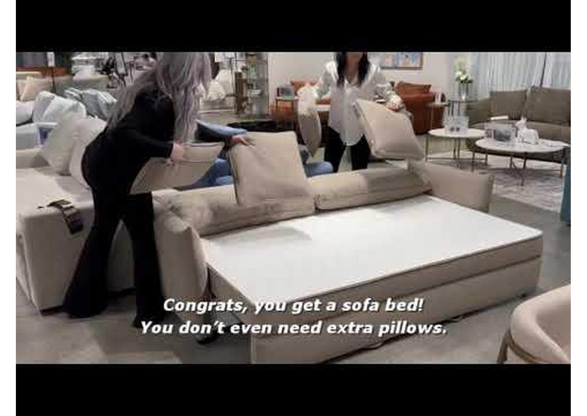 Irina Sofa with Sleeper image 12