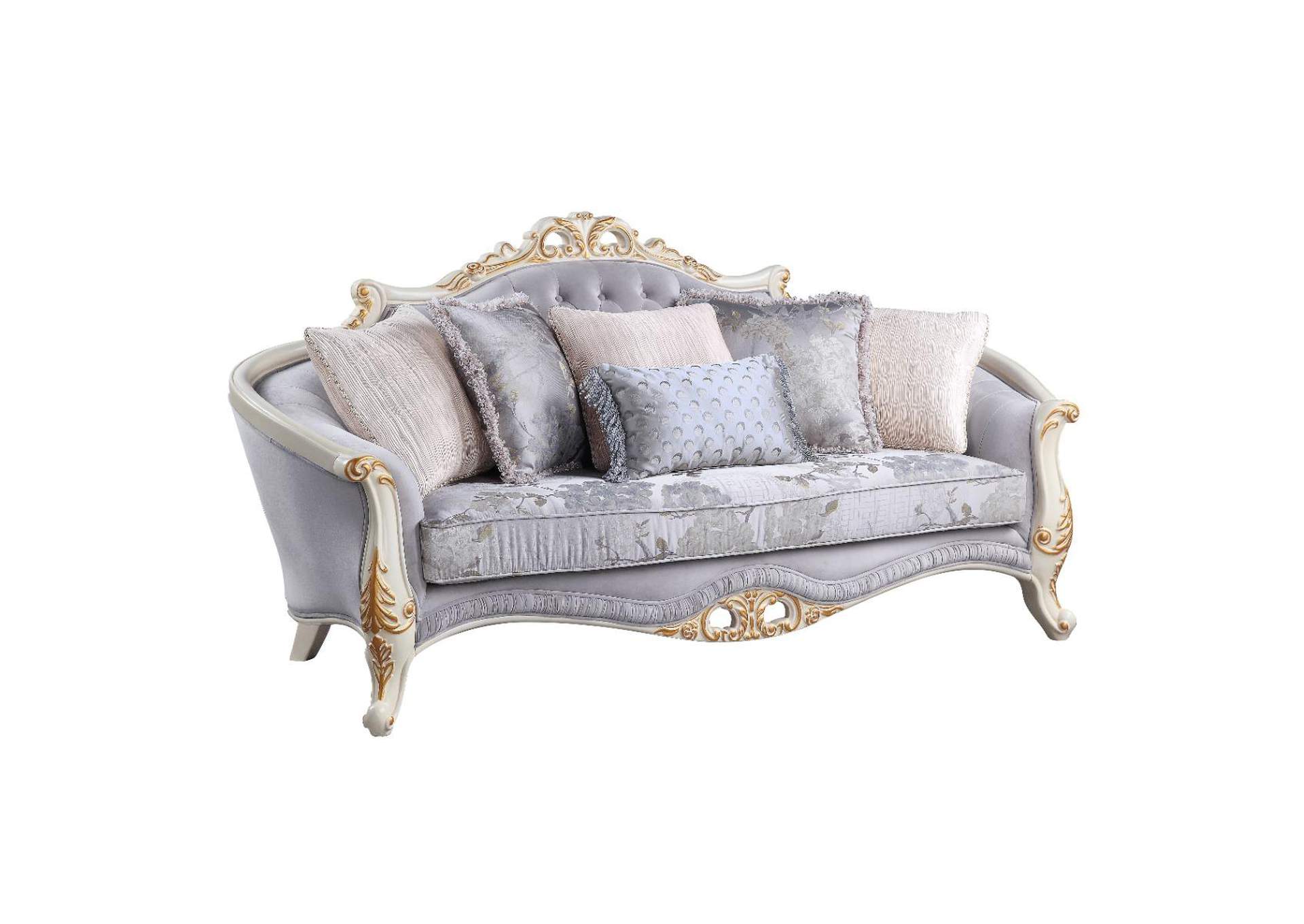 Galelvith Sofa with 6 Pillows image 1