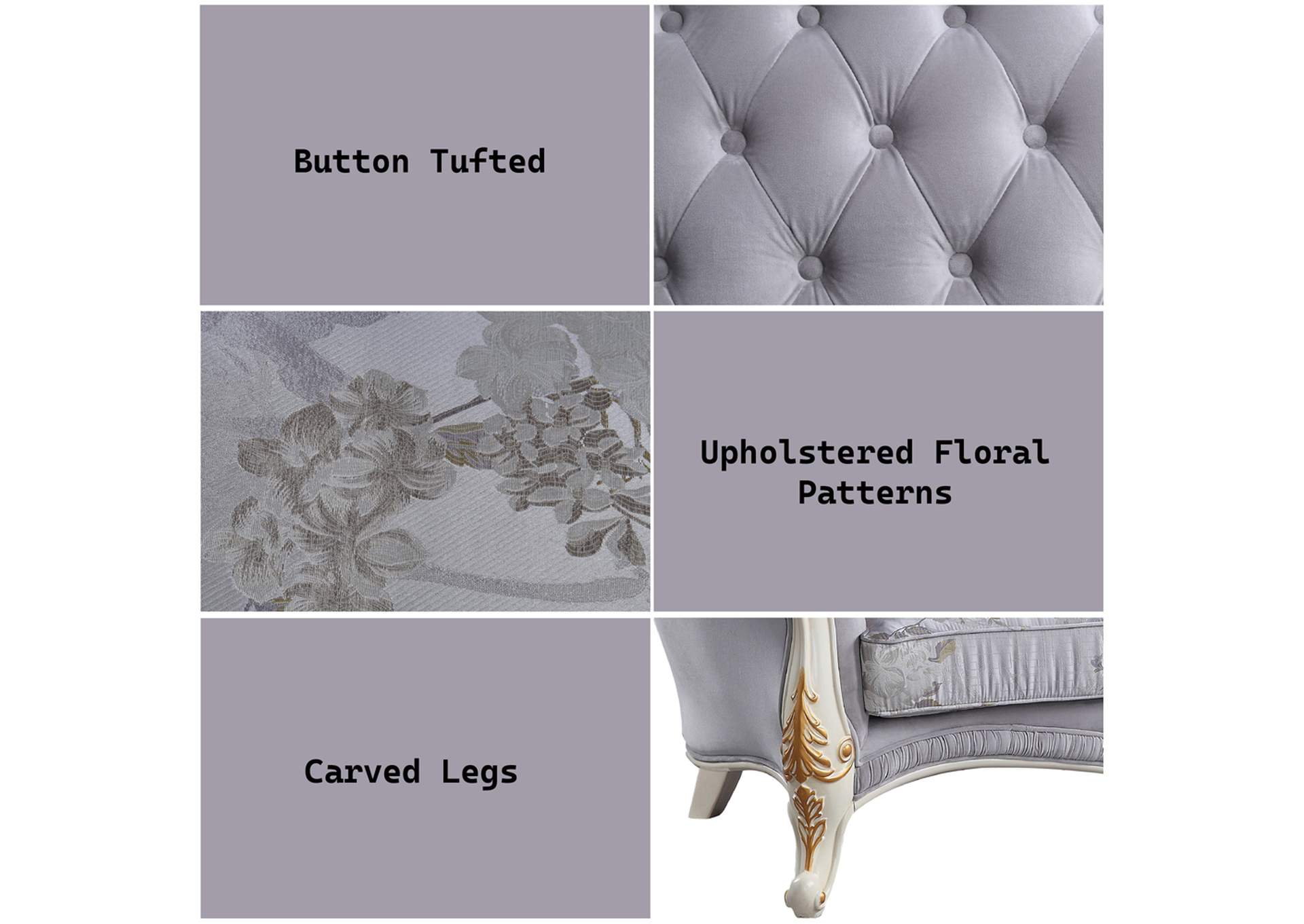 Galelvith Sofa with 6 Pillows image 10