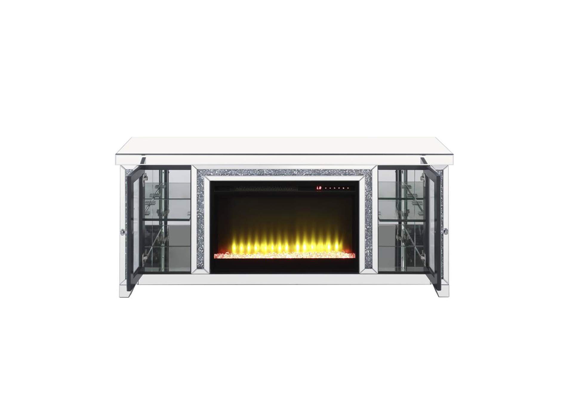 Noralie TV Stand with Fireplace and Led image 6