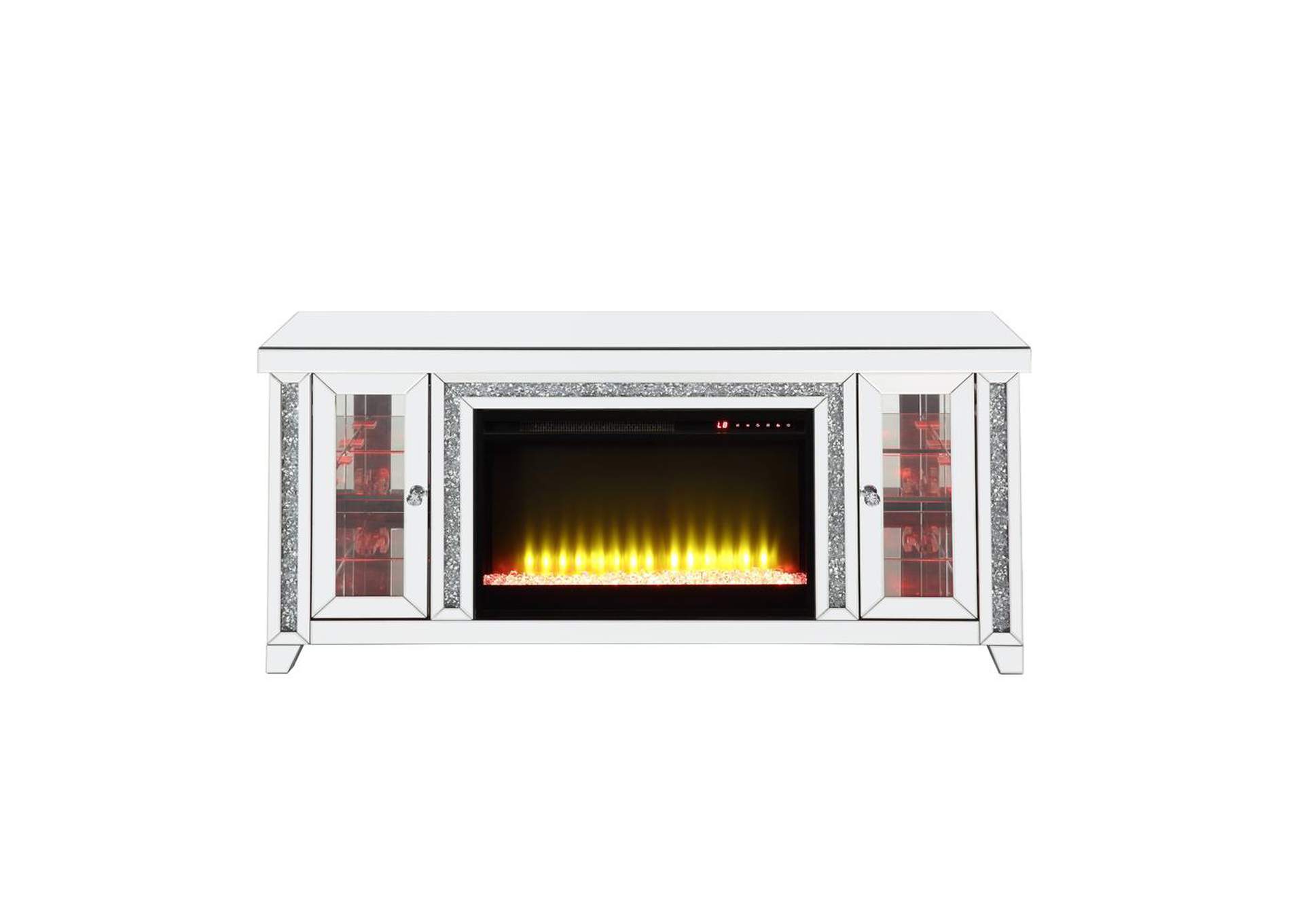 Noralie TV Stand with Fireplace and Led image 7