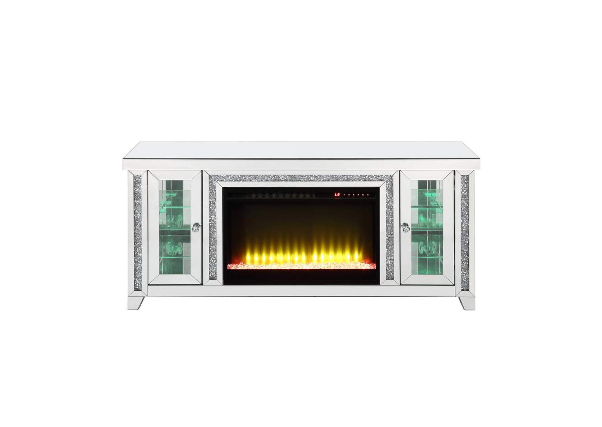 Noralie TV Stand with Fireplace and Led image 8