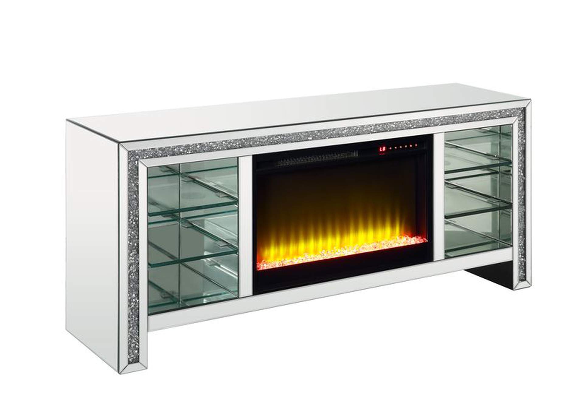 Noralie TV Stand with Fireplace and Led image 3