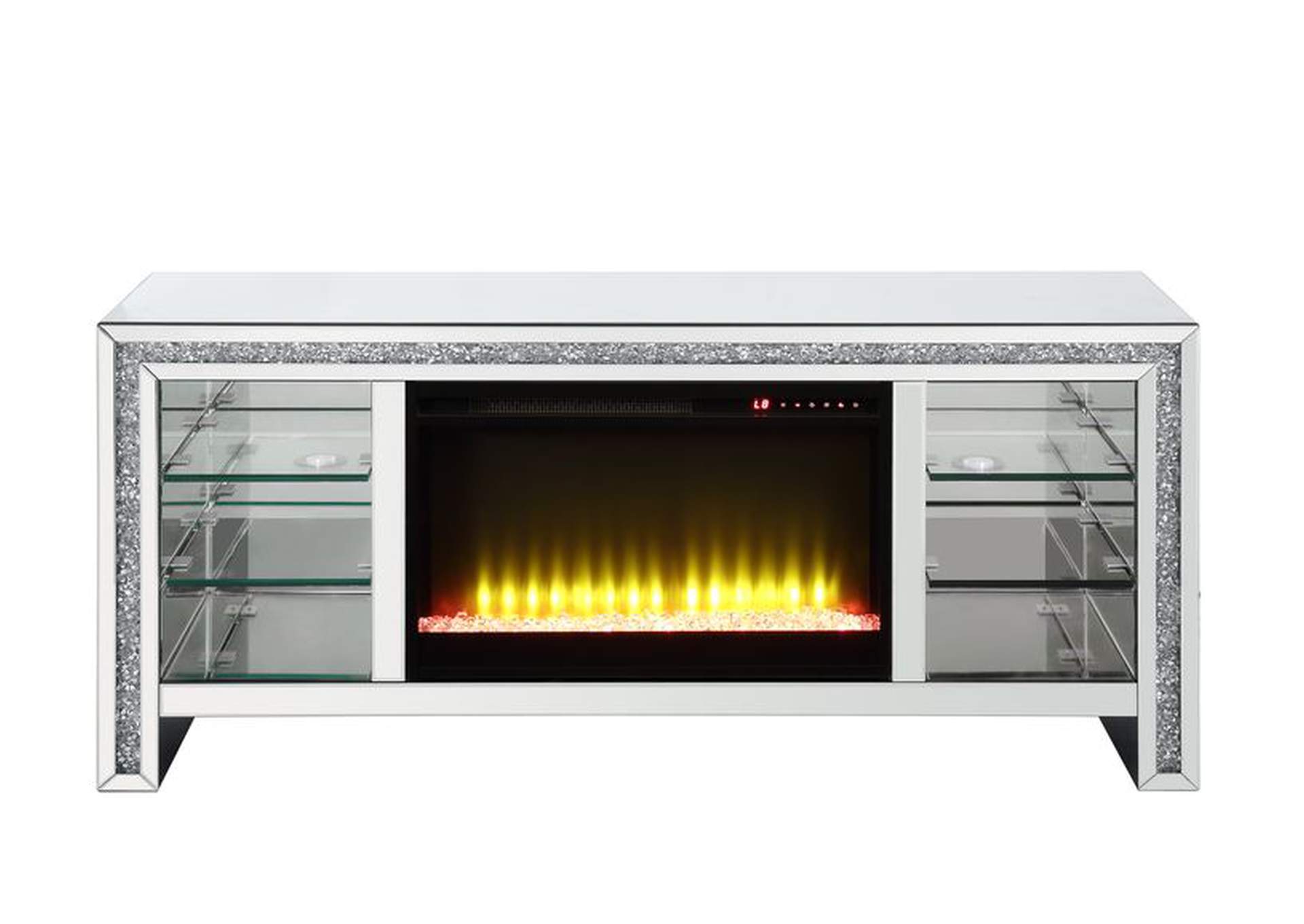 Noralie TV Stand with Fireplace and Led image 4