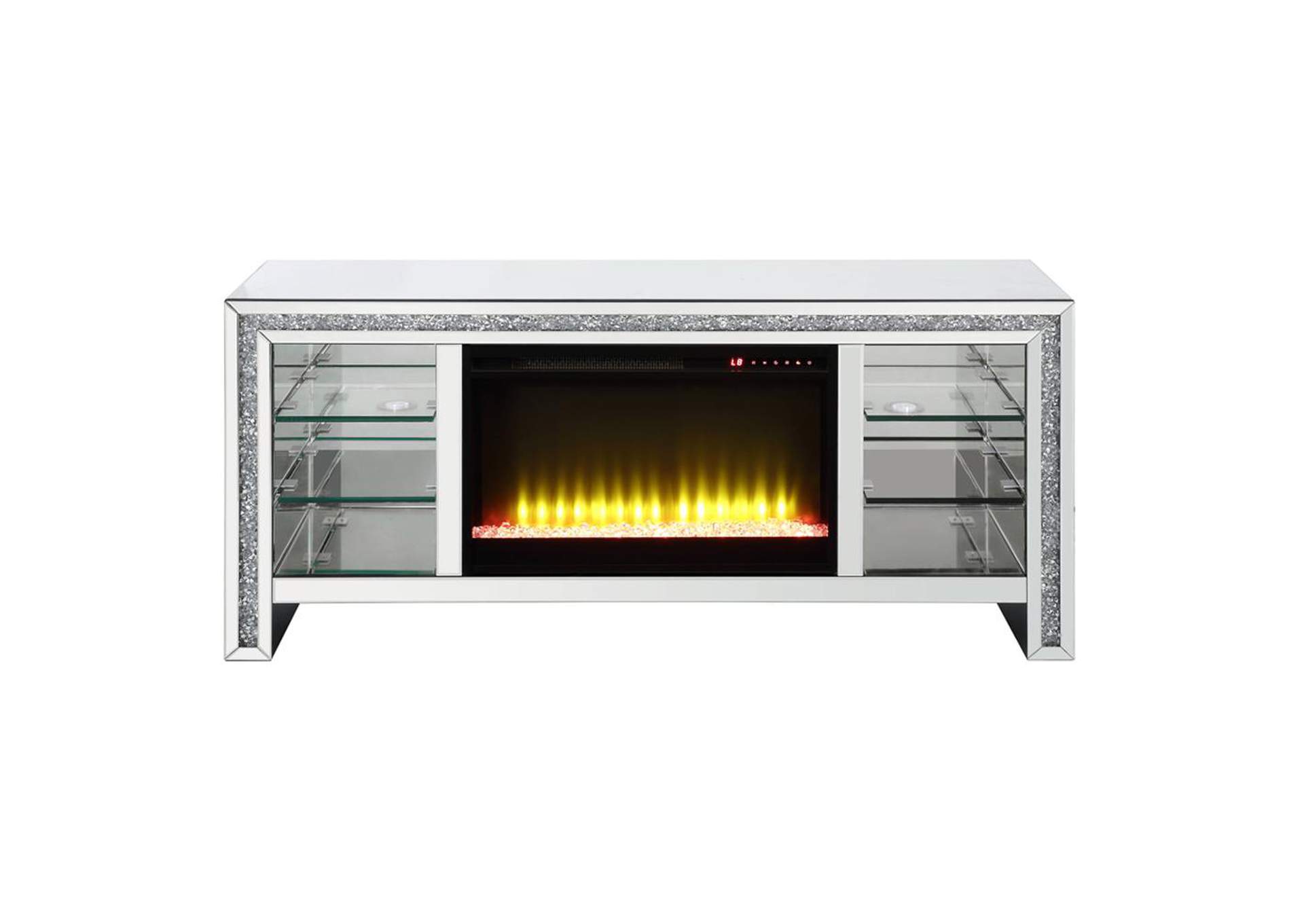 Noralie TV Stand with Fireplace and Led image 4