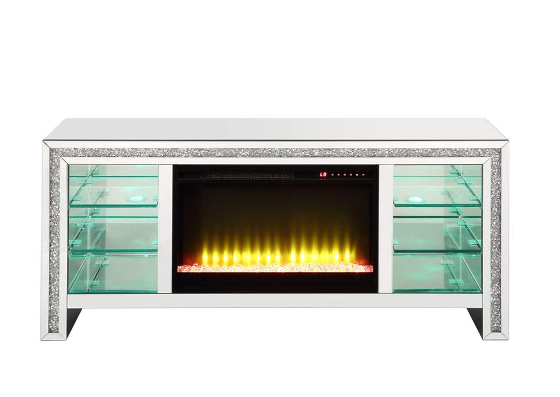 Noralie TV Stand with Fireplace and Led image 6