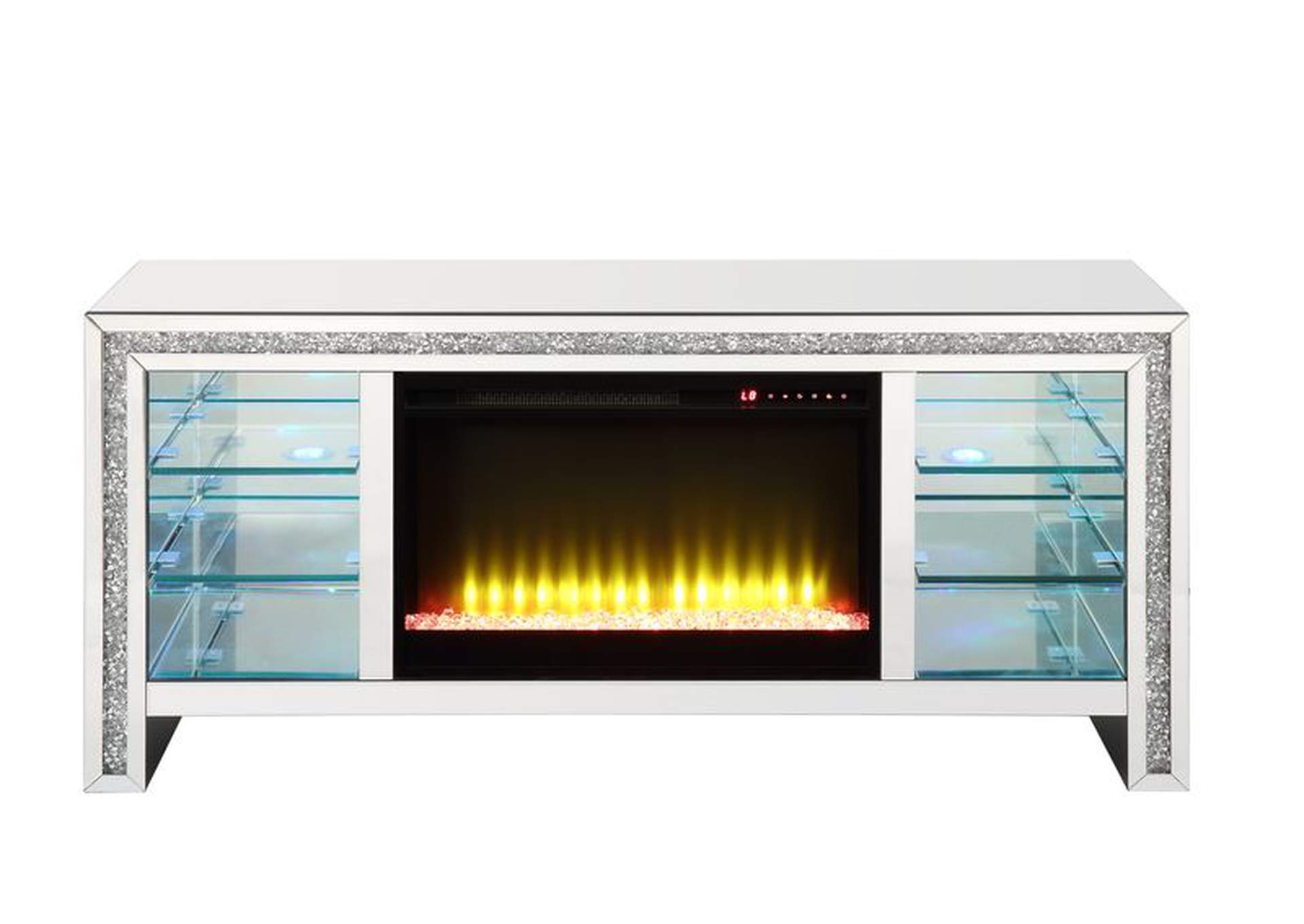 Noralie TV Stand with Fireplace and Led image 7