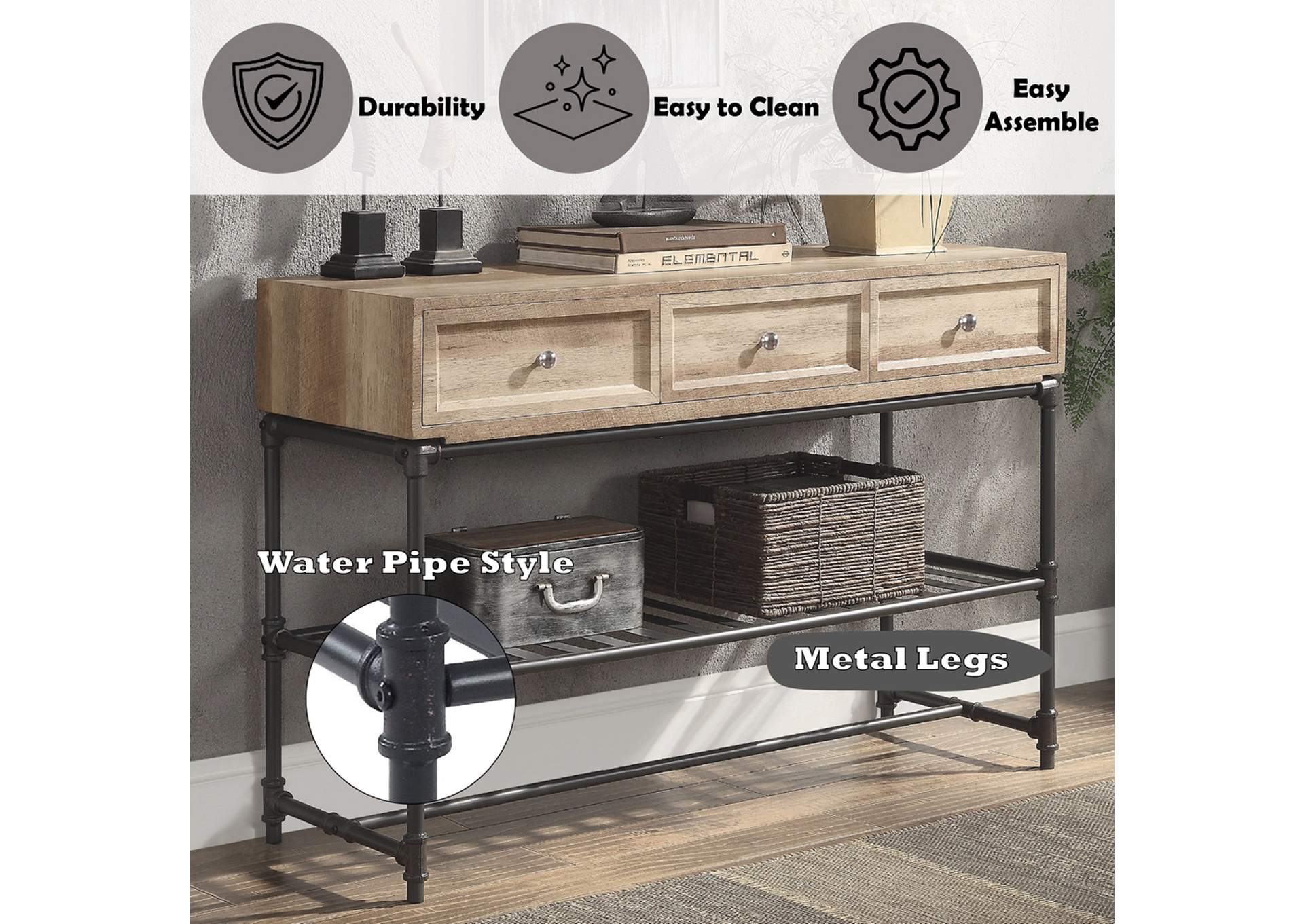 Brantley Ii Sofa Table image 9