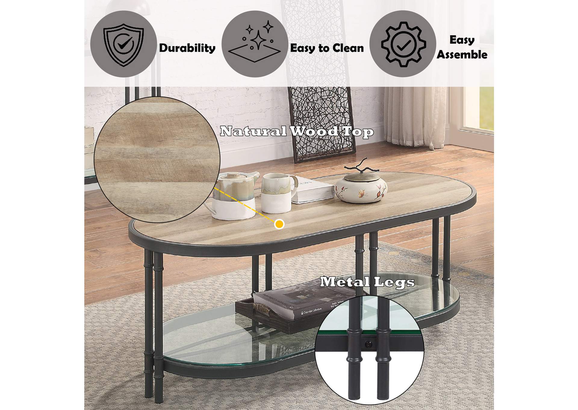 Brantley Coffee Table image 9