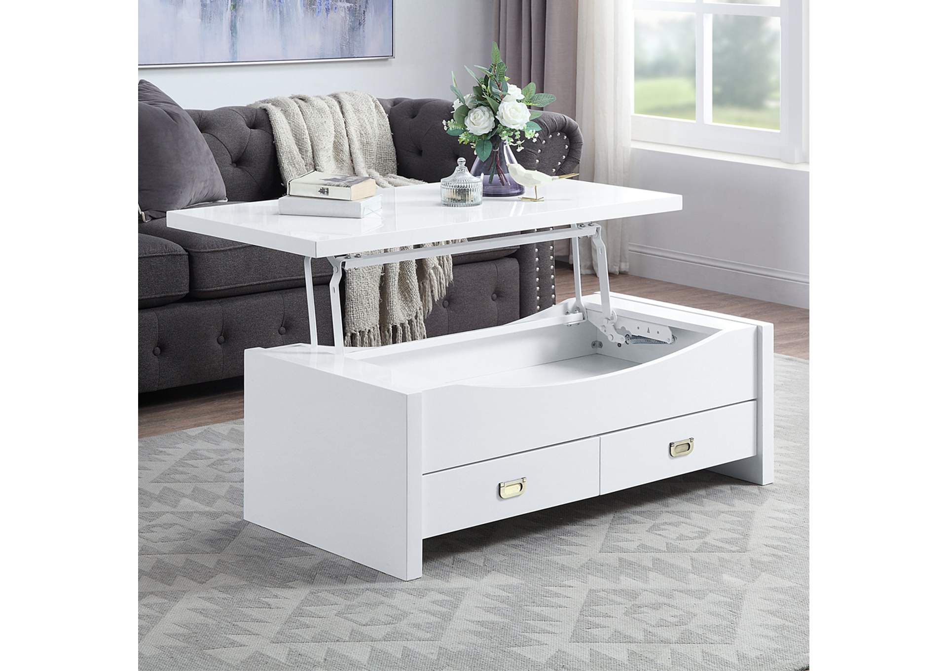 Ramiel Coffee Table with Lift Top