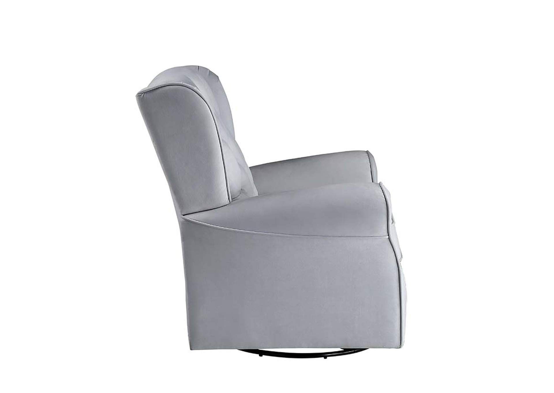 Zeger Swivel Chair with Glider