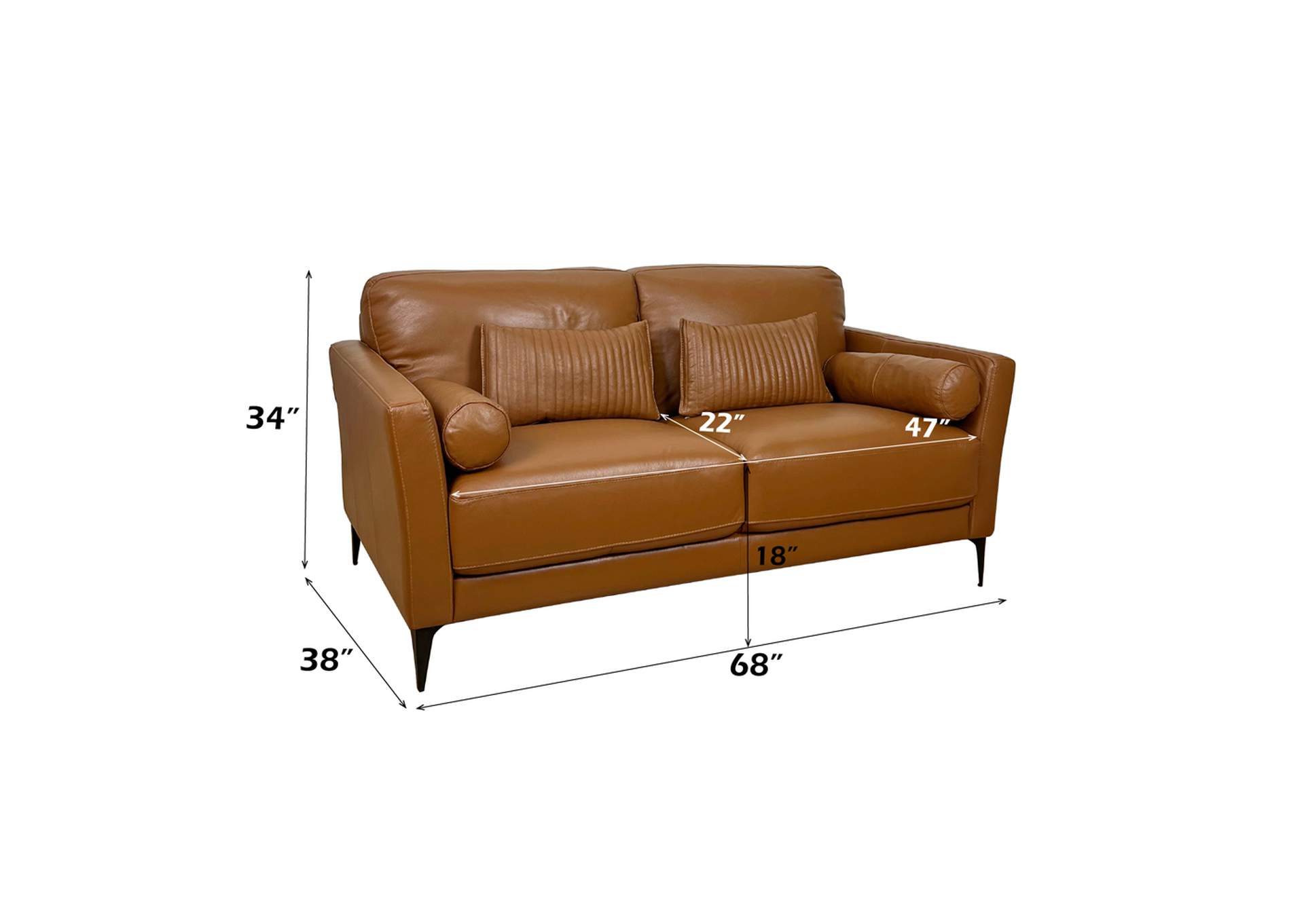 Tussio Loveseat with 5 Pillows image 4