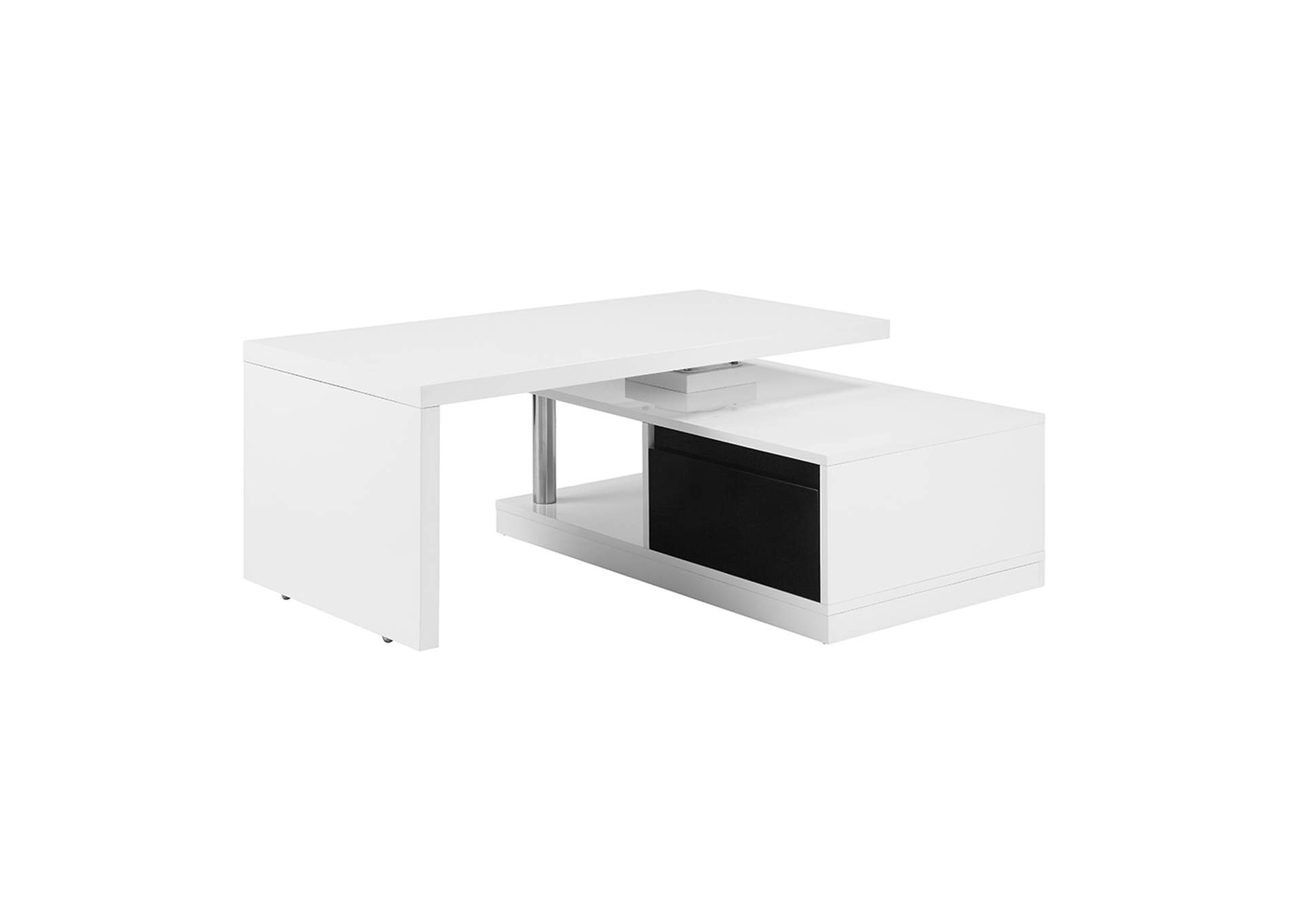 Buck Ii Coffee Table with Swivel Top
