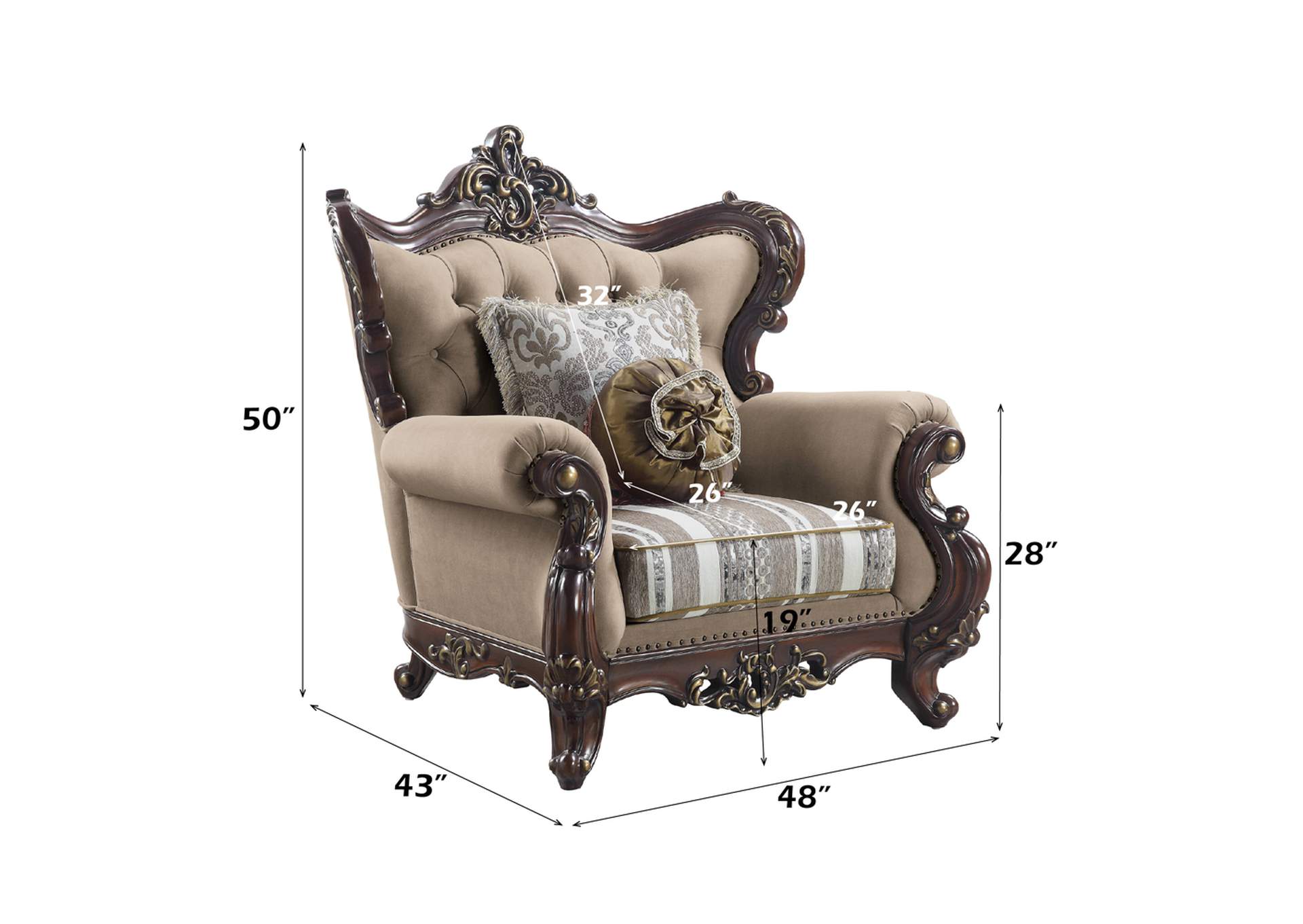 Ragnar Chair with 2 Pillows image 8