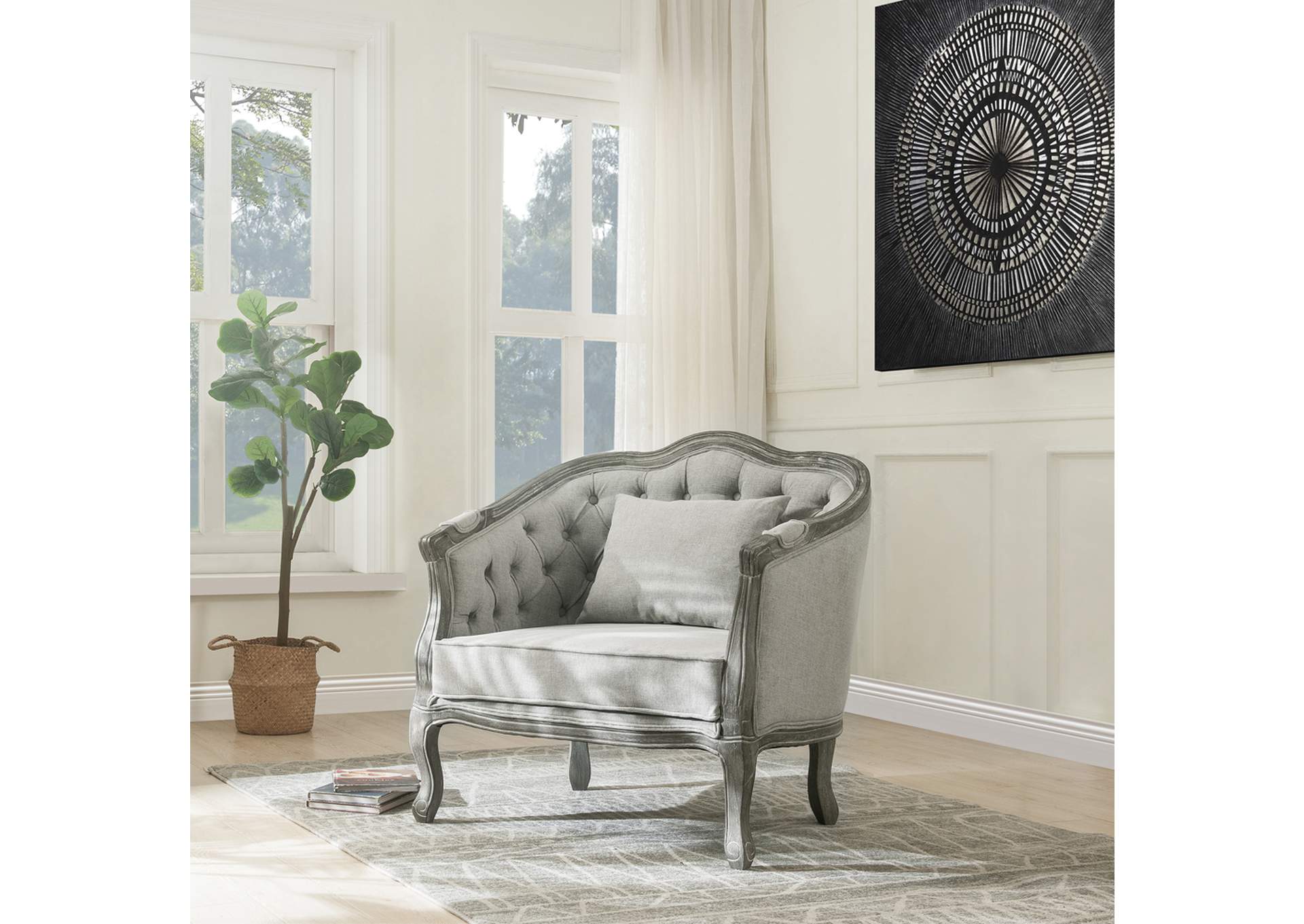 Samael Chair with Pillow