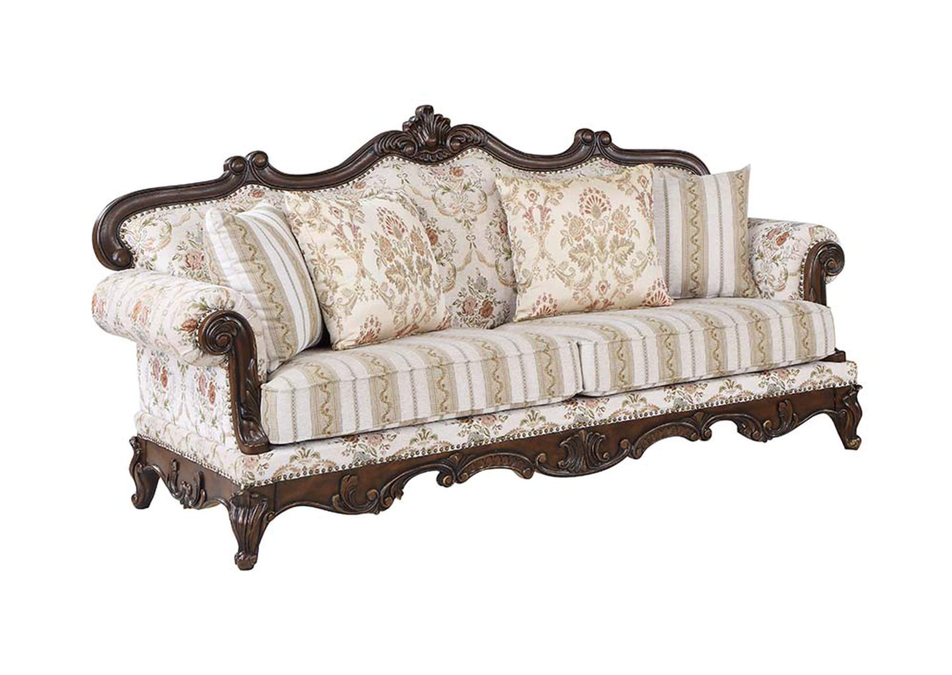 Nayla Sofa with 4 Pillows image 1