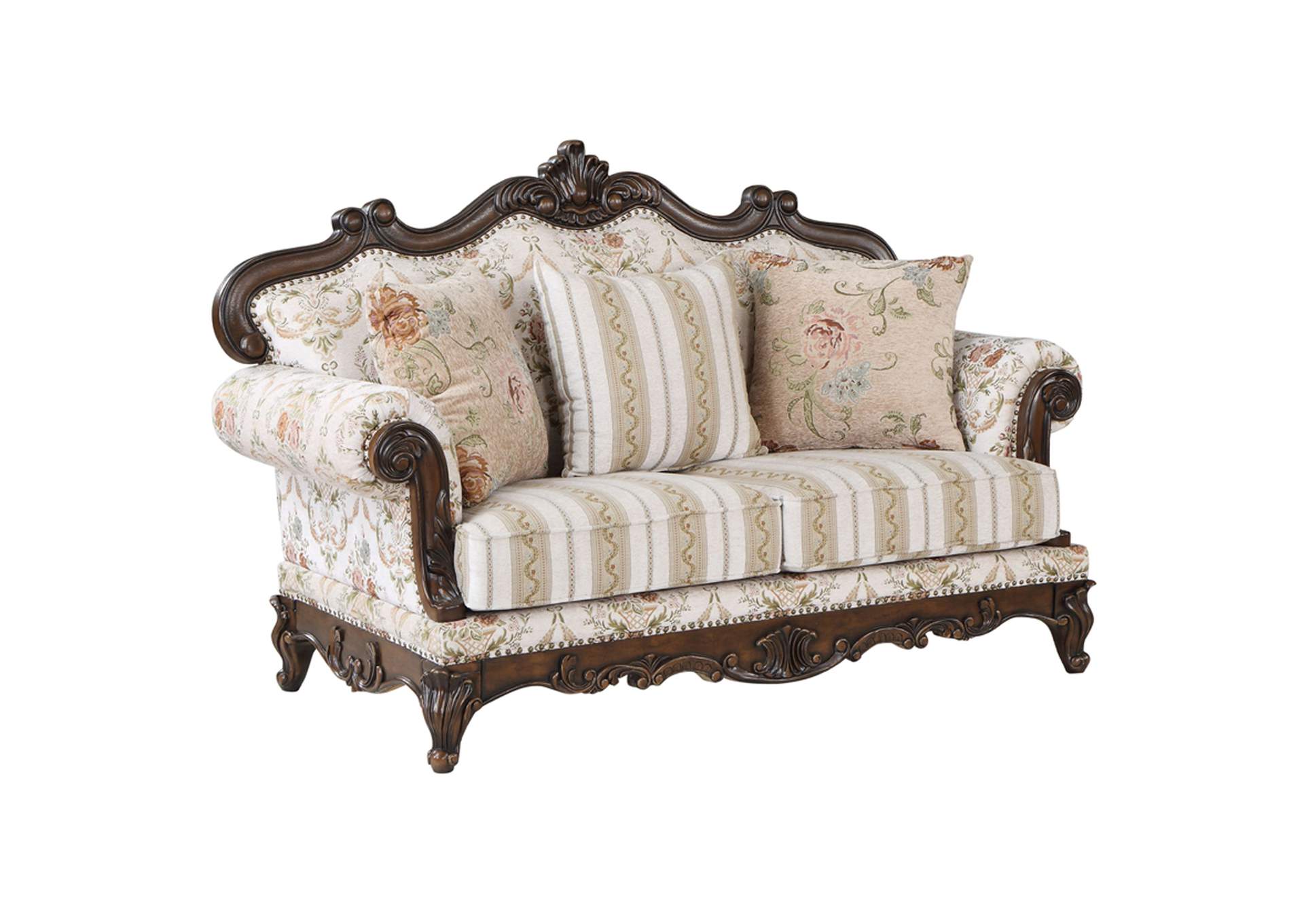 Nayla Loveseat with 3 Pillows image 3