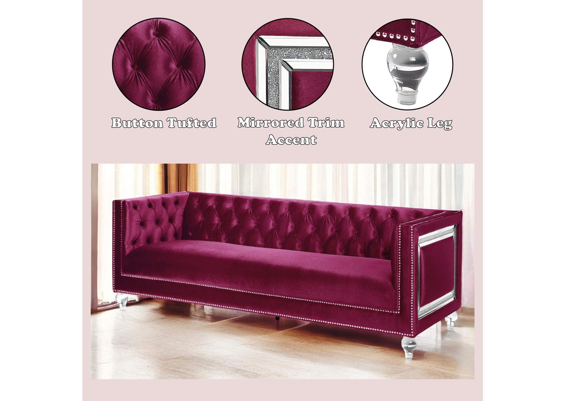 Heibero Sofa with 2 Pillows - Same Lv01400 image 8