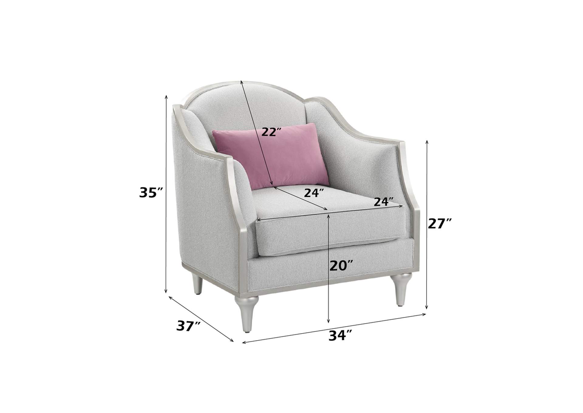 Kasa Chair with Pillow