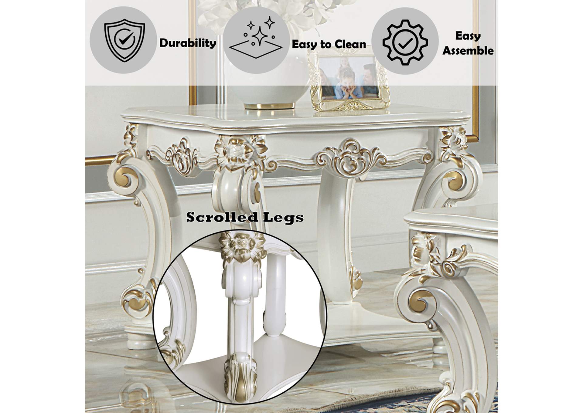 Vendome End Table
