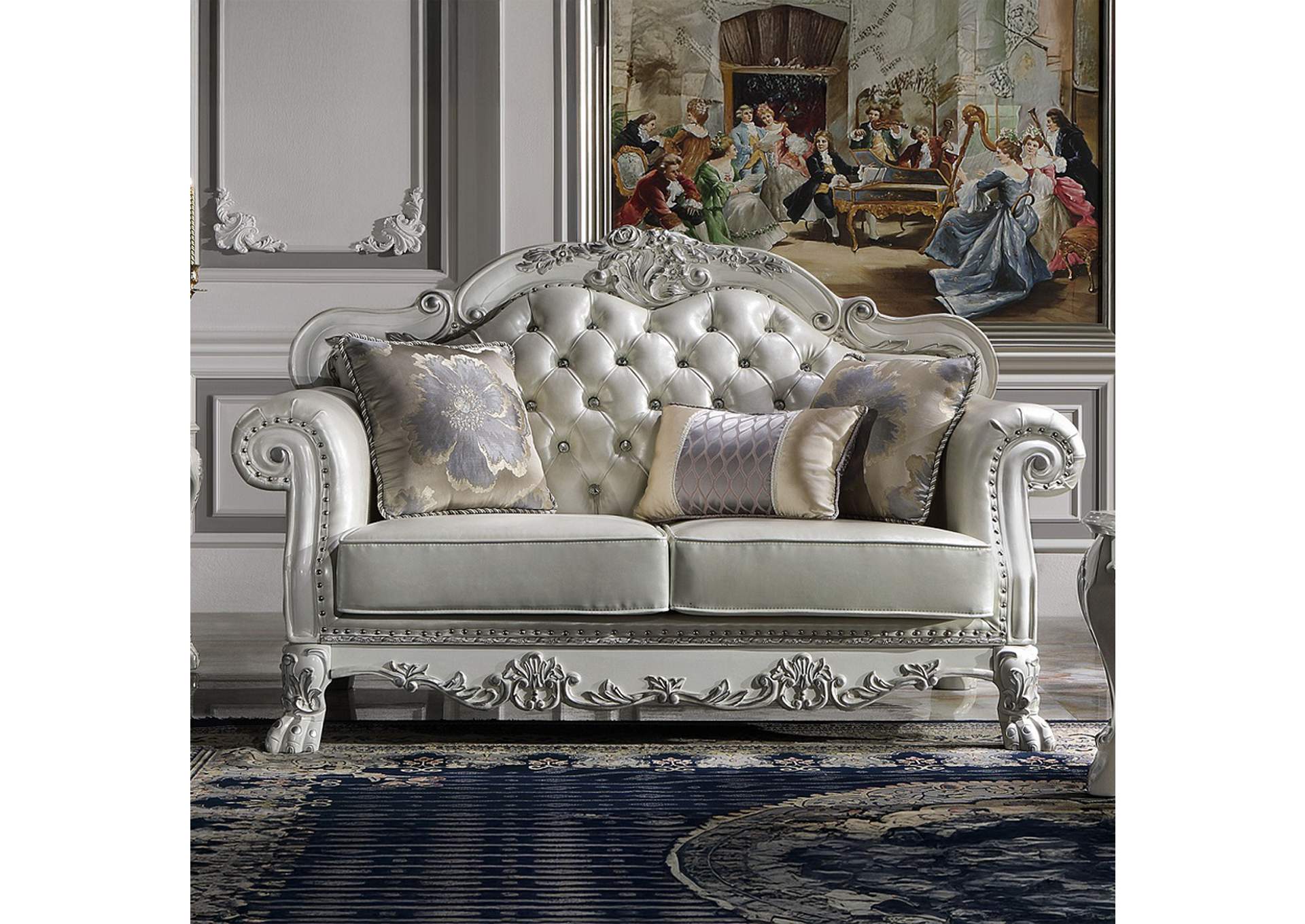 Dresden Loveseat with 3 Pillows image 6