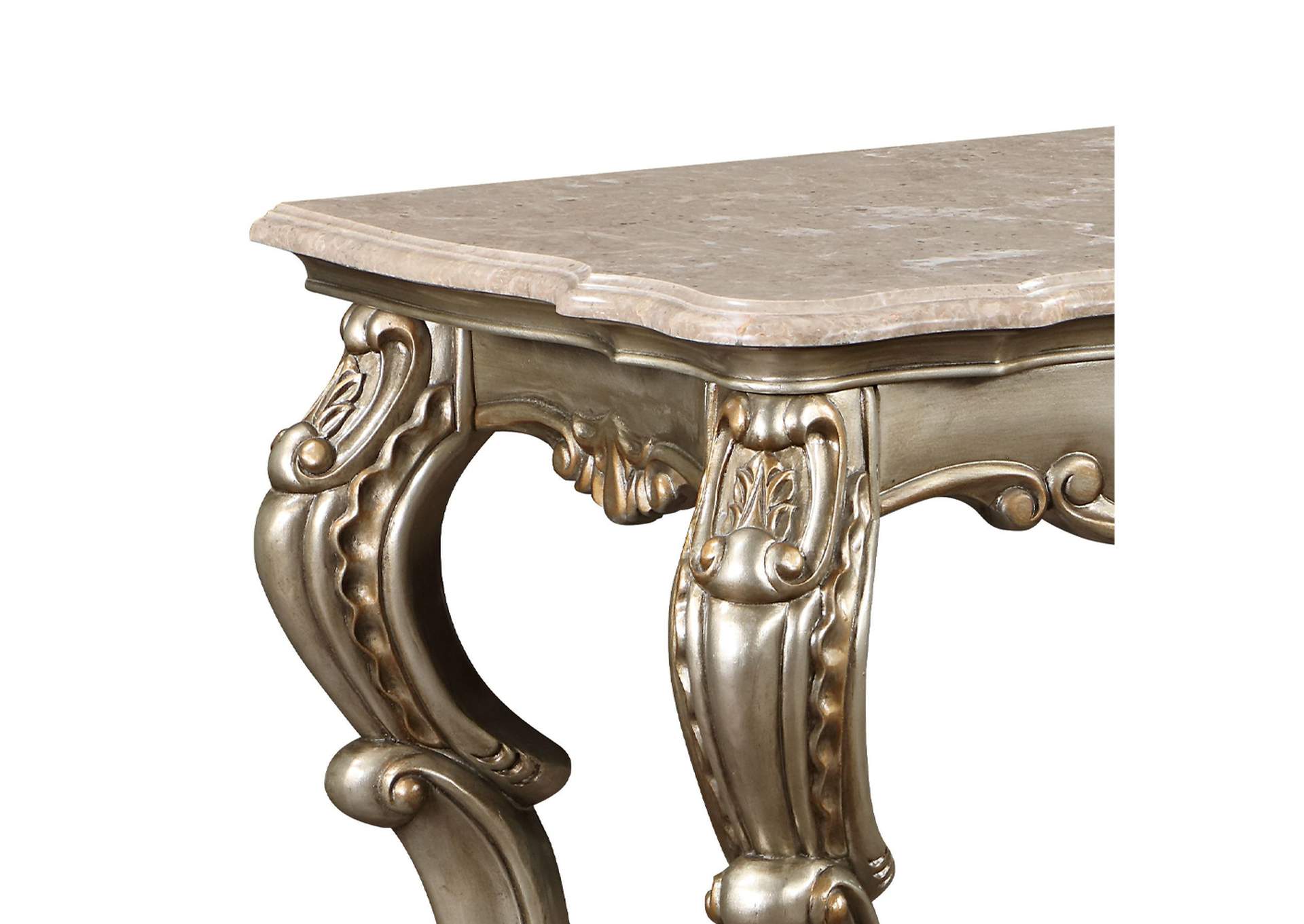 Miliani Sofa Table with Marble Top