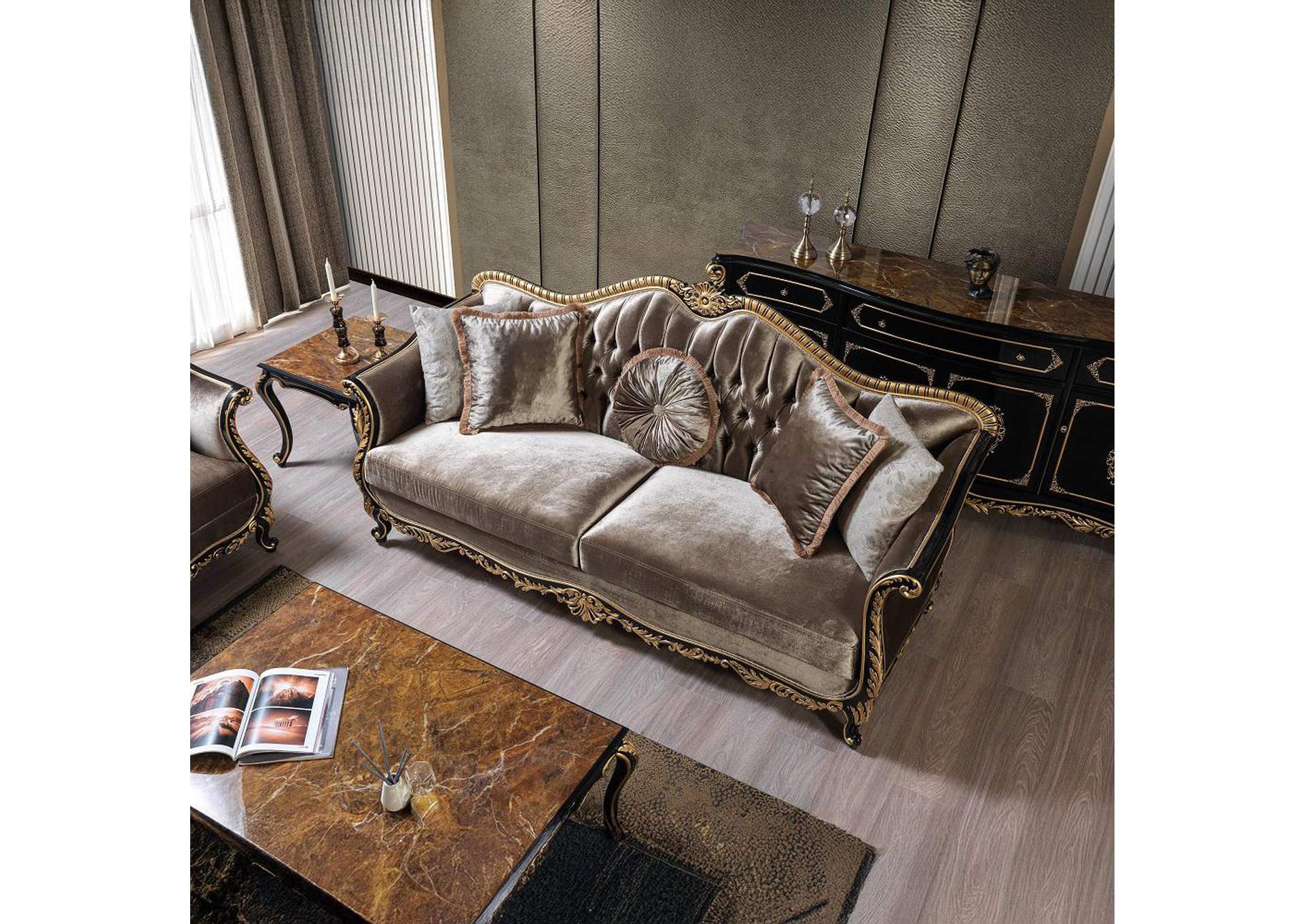 Betria Sofa with 5 Pillows image 5