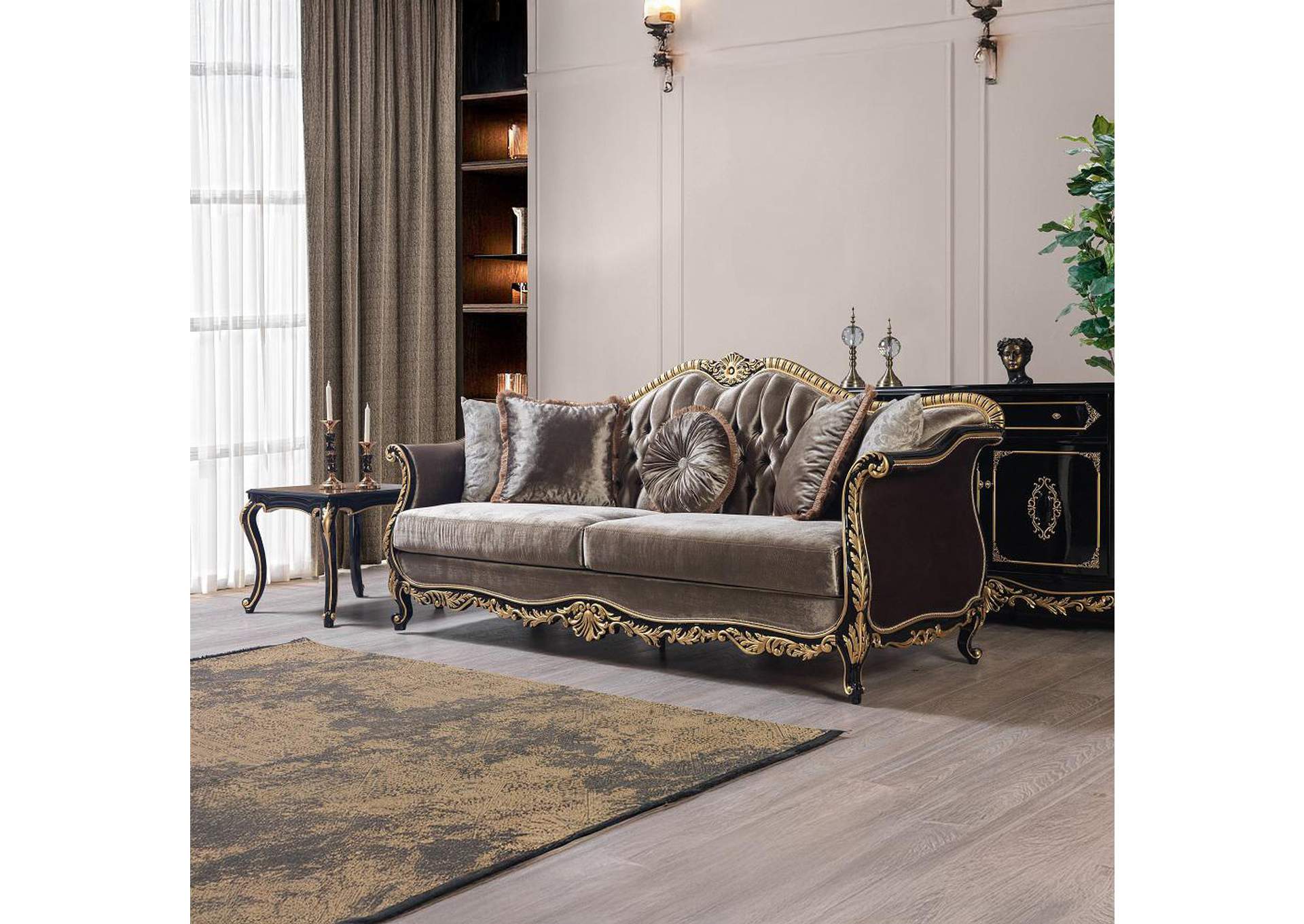 Betria Sofa with 5 Pillows image 6