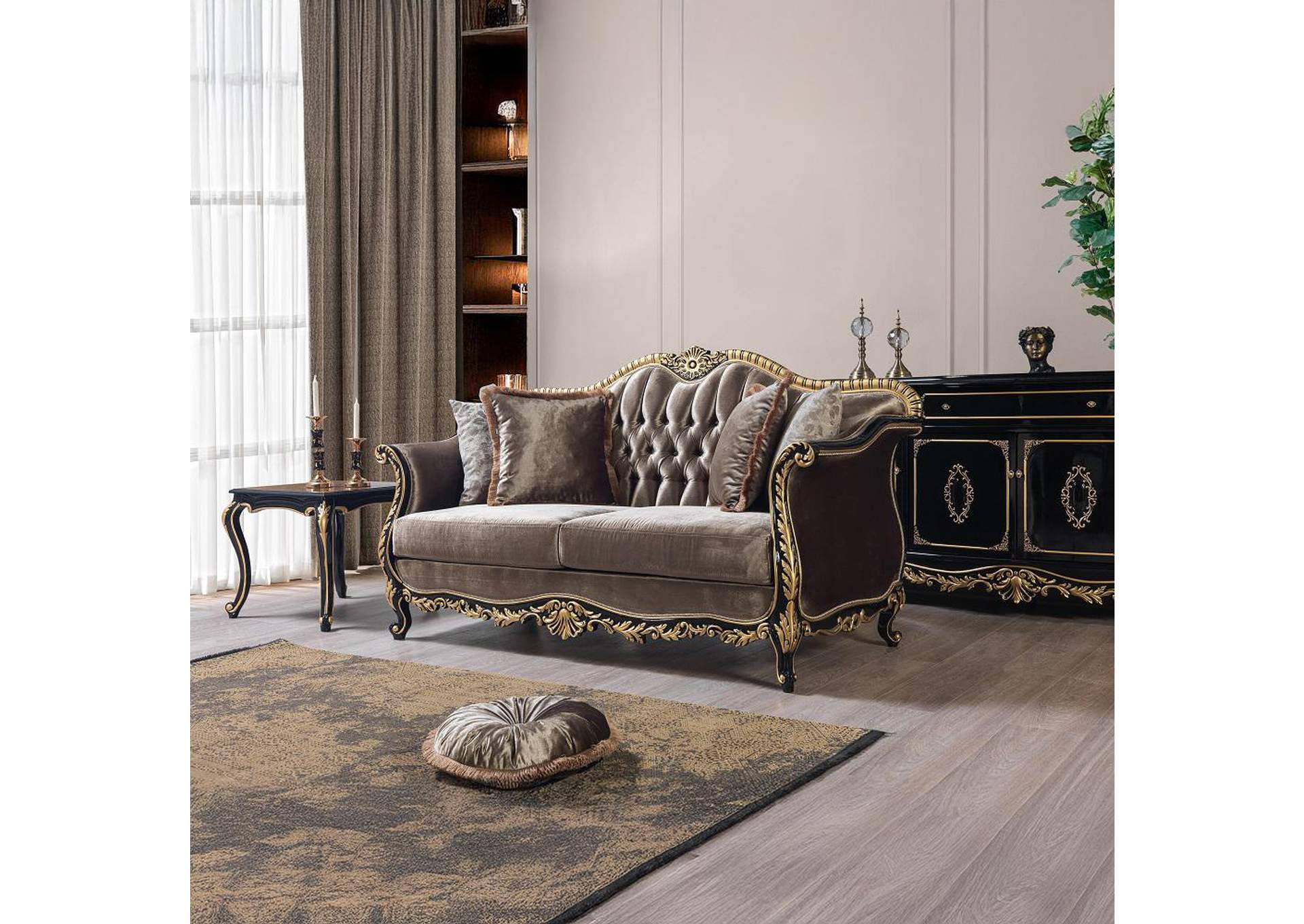 Betria Loveseat with 4 Pillows image 6