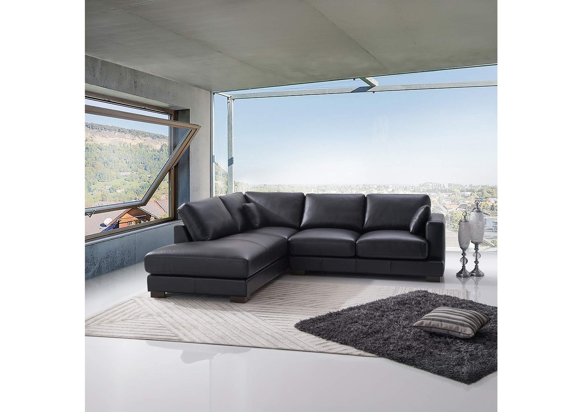 Geralyn Sectional Sofa with 2 Pillows image 1