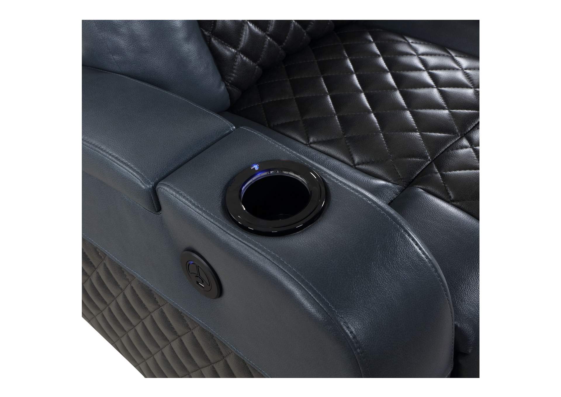 Alair Power Motion Recliner with Bluetooth, Wireless Charger and Cupholder image 9