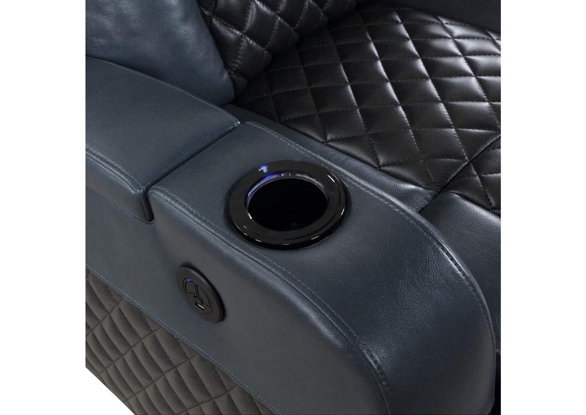 Alair Power Motion Recliner with Bluetooth, Wireless Charger and Cupholder image 9