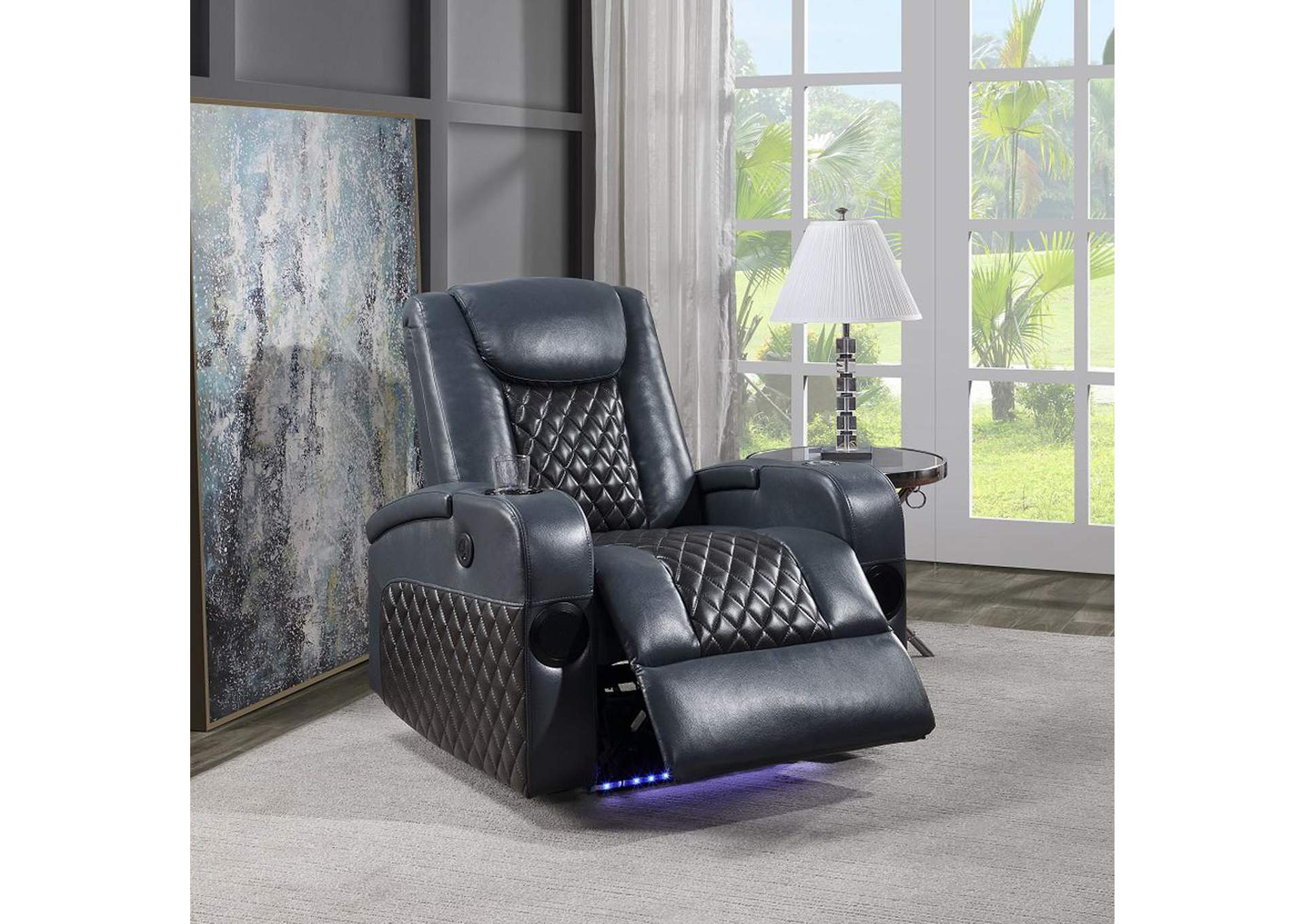 Alair Power Motion Recliner with Bluetooth, Wireless Charger and Cupholder image 1