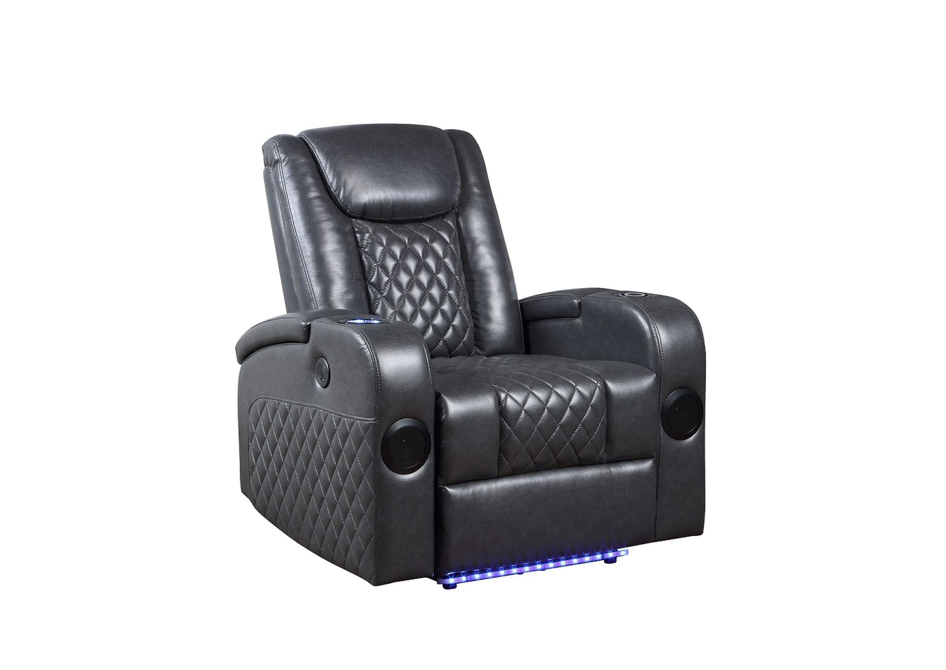 Alair Power Motion Recliner with Bluetooth, Wireless Charger and Cupholder image 3